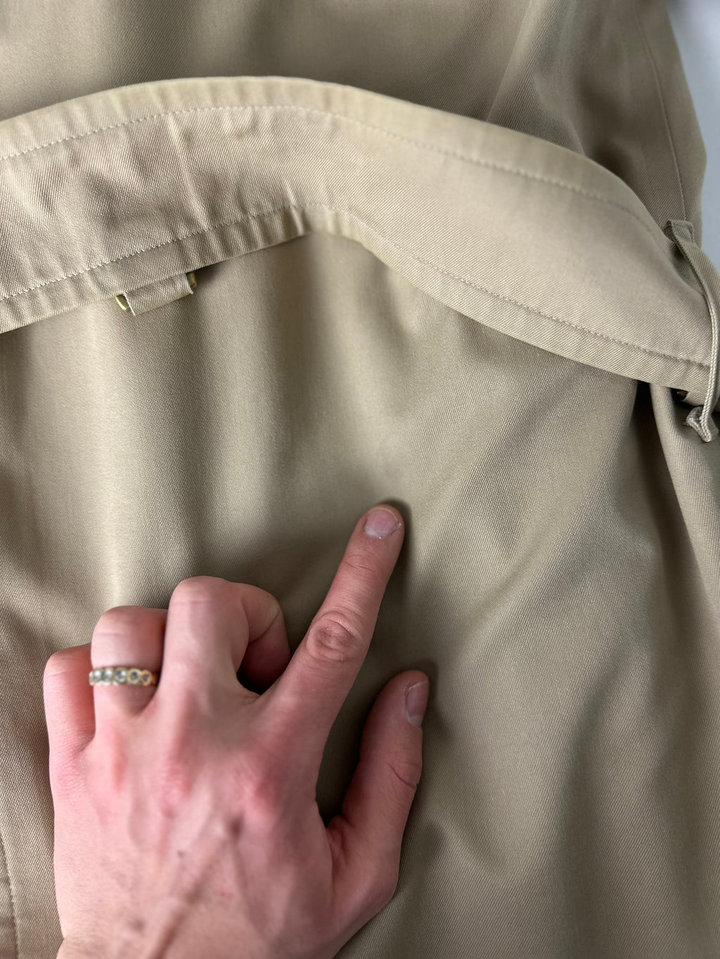 Burberrys Trenchcoat (54/XL) including Inlet