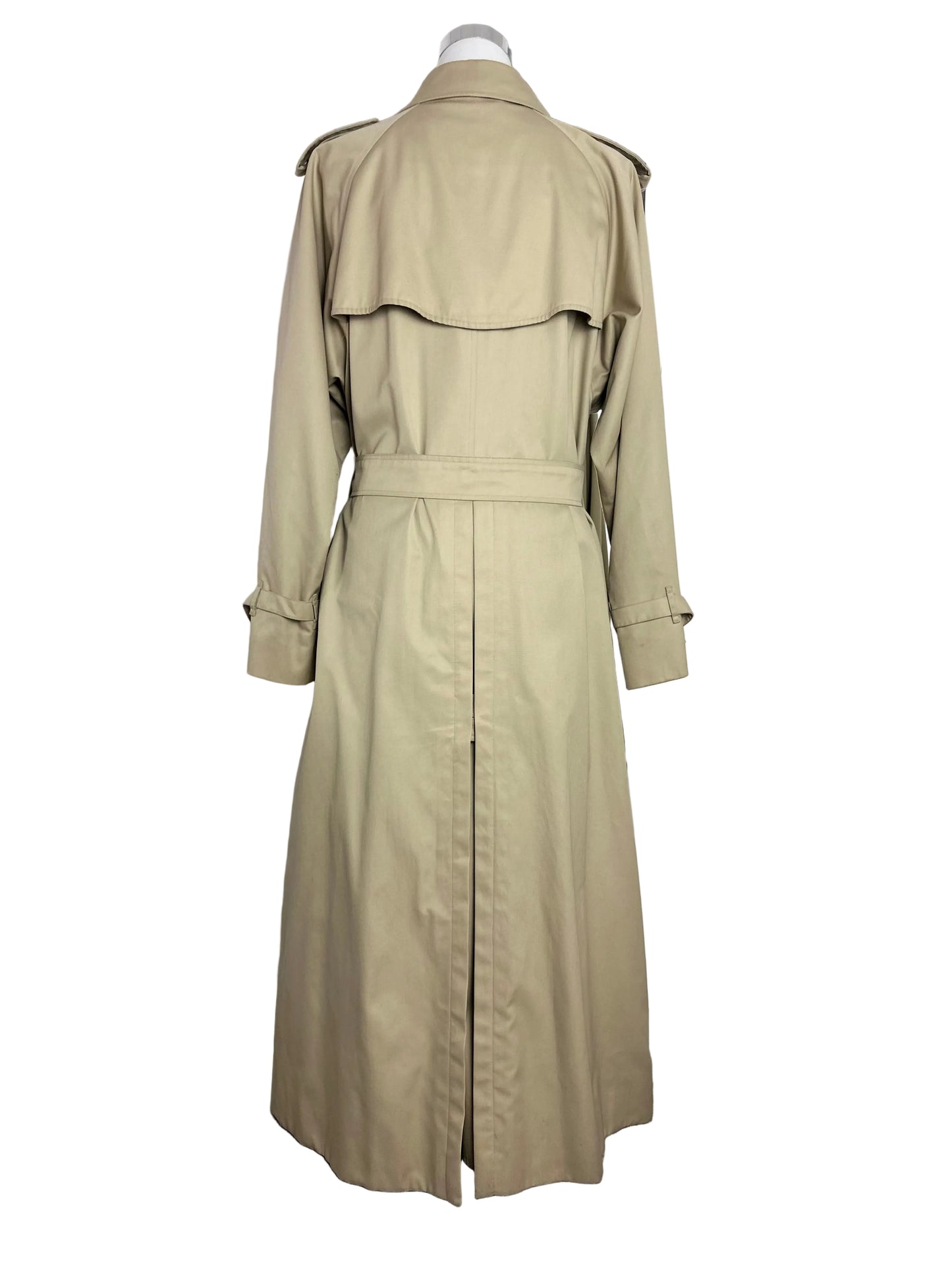 Vintage Burberry Trench Coat Size 16 XL