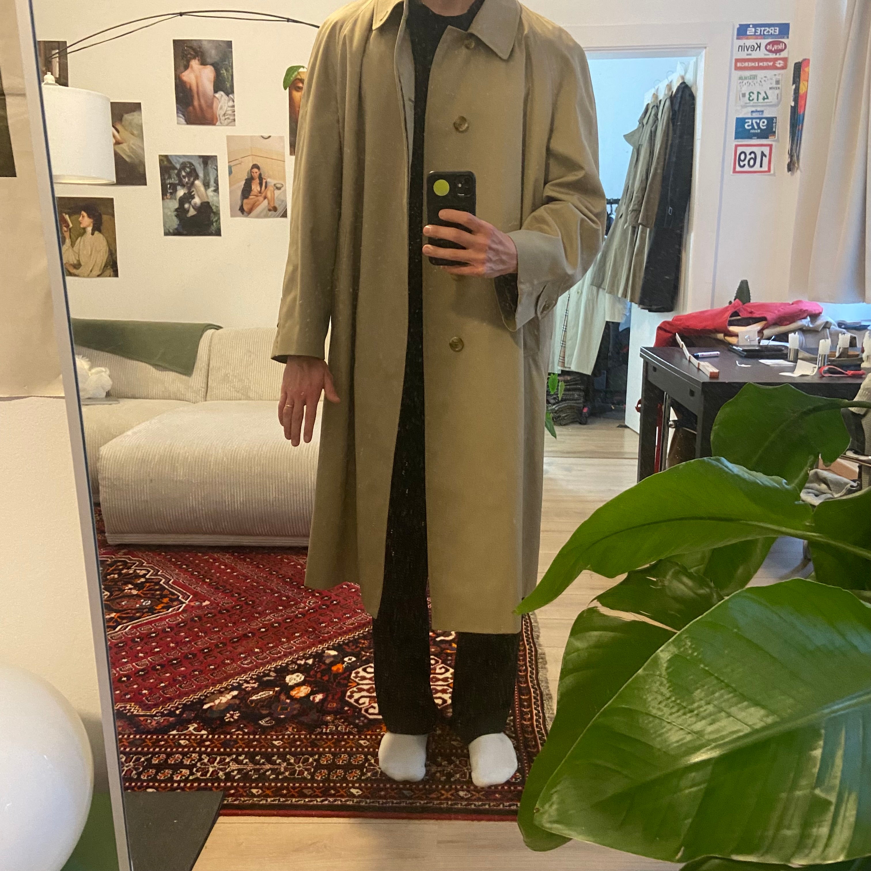 Burberry Trenchcoat Size 54/XL including Inlet