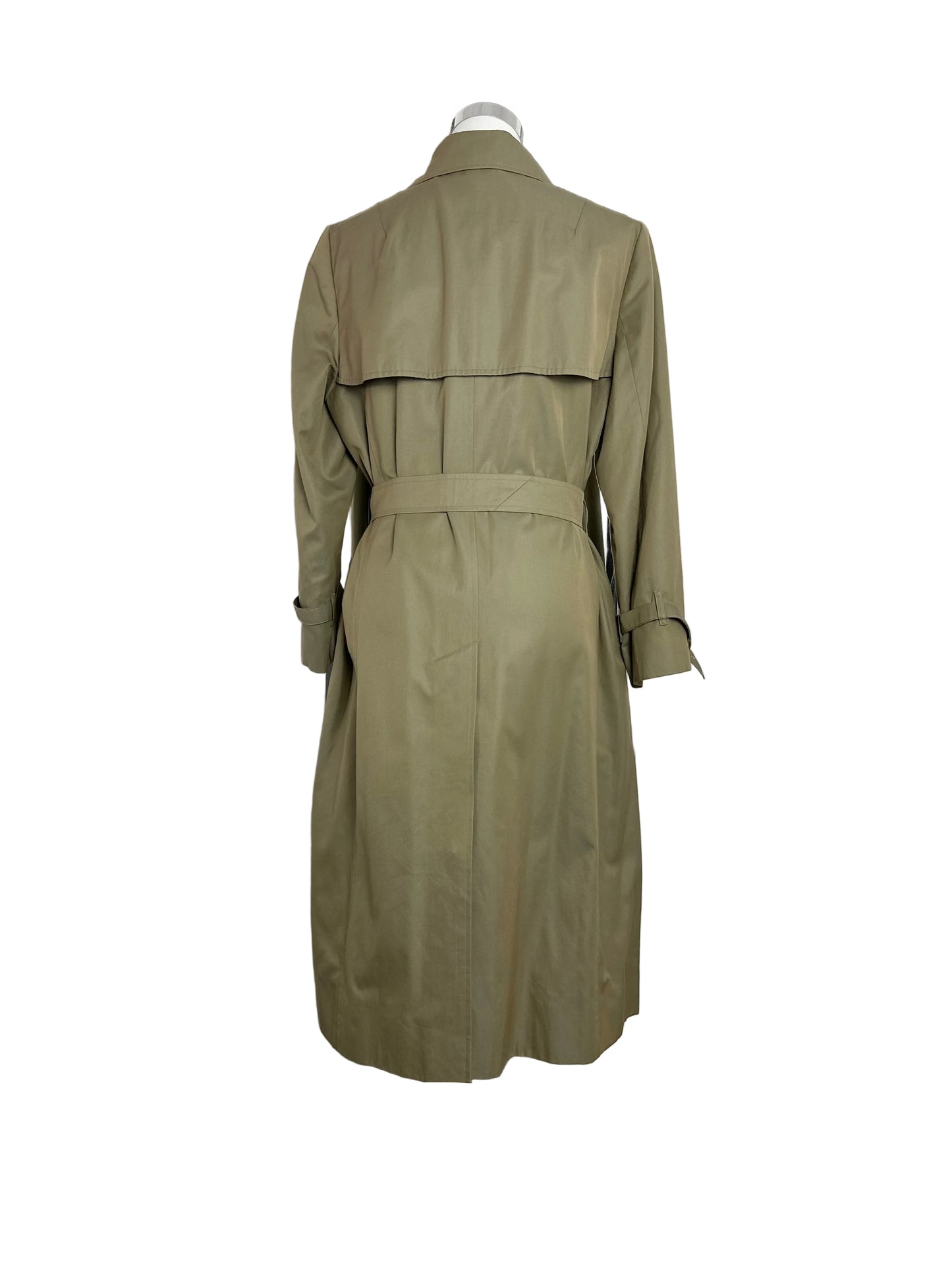 Vintage Burberry Trench Coat Size 12 M