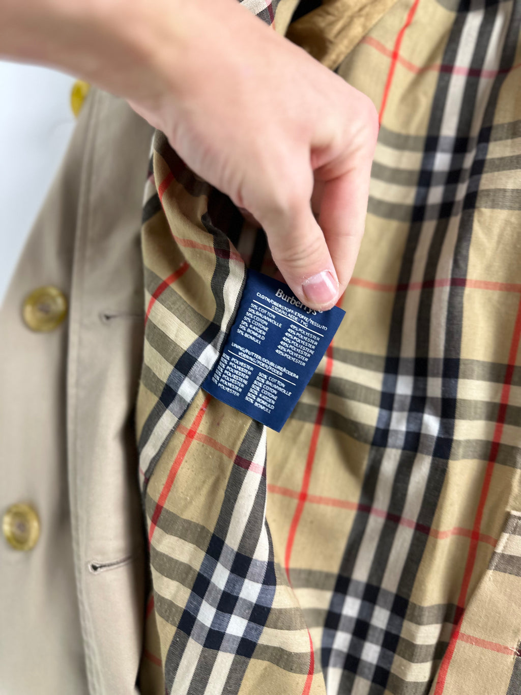 Burberrys Trenchcoat (8/XS)