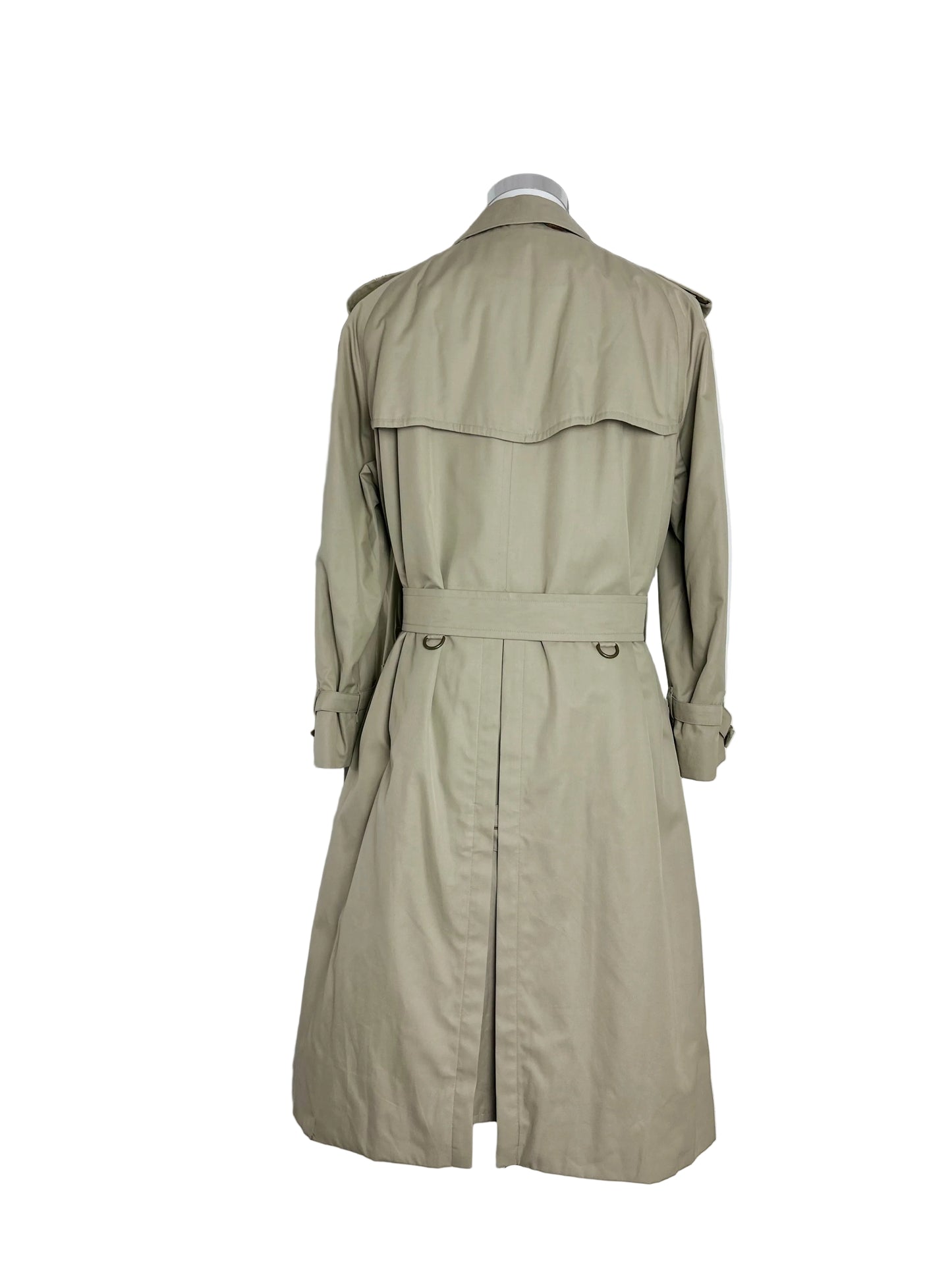 Vintage Burberry Trench Coat Size 48 M With Lining