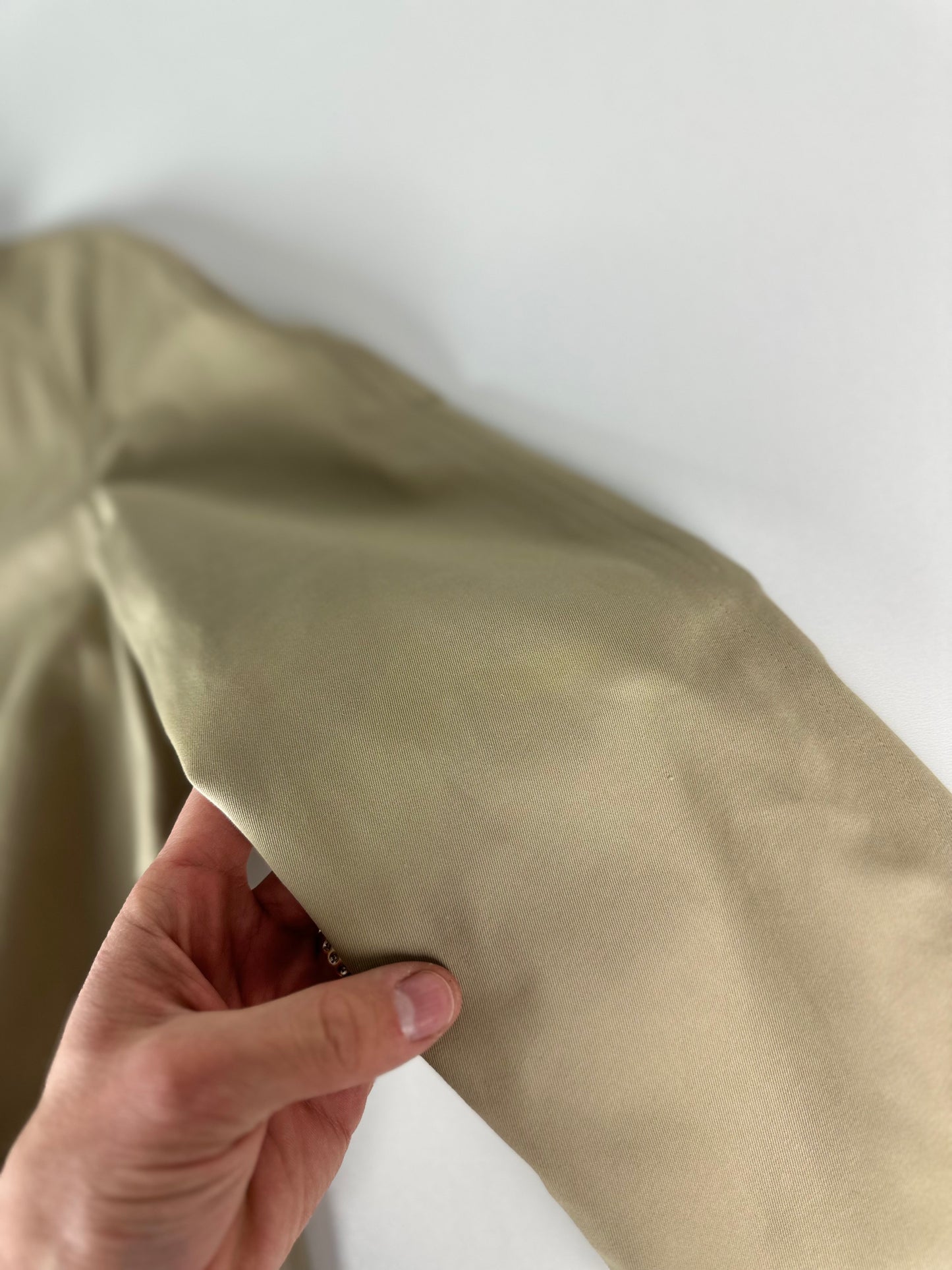 Vintage Burberry Car Coat Beige Size 6 XXS