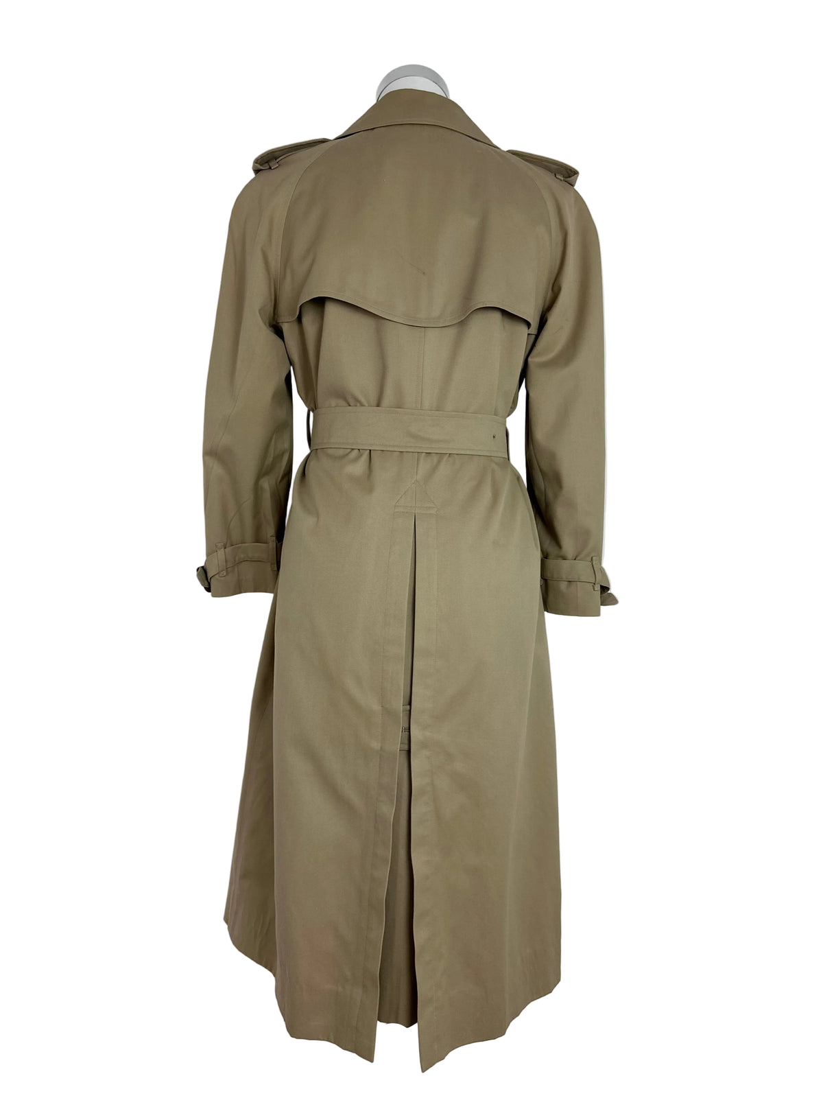 Vintage Burberry Trench Coat Beige Size 10 S