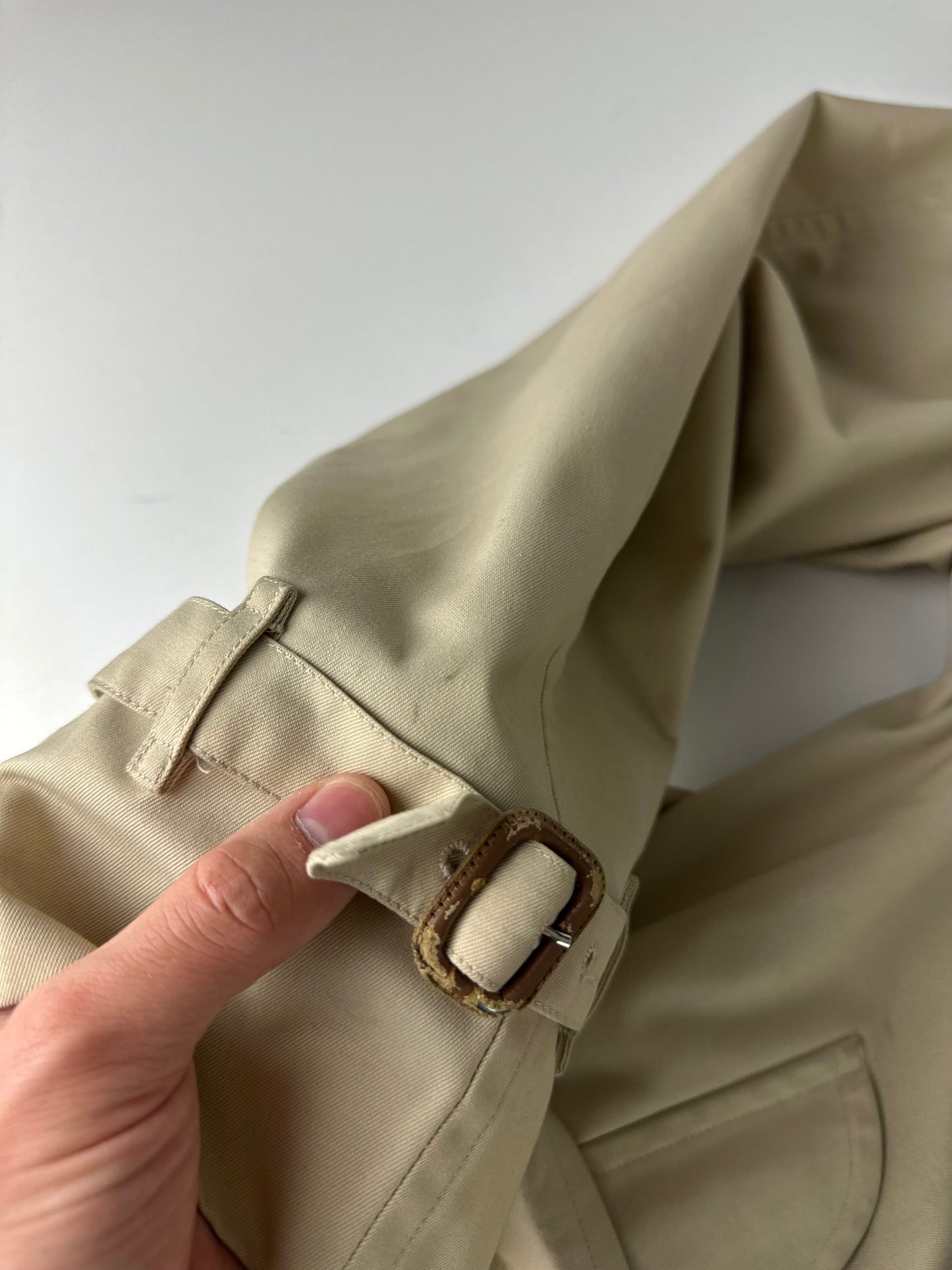 Vintage Burberry Trench Coat Size 56 XL