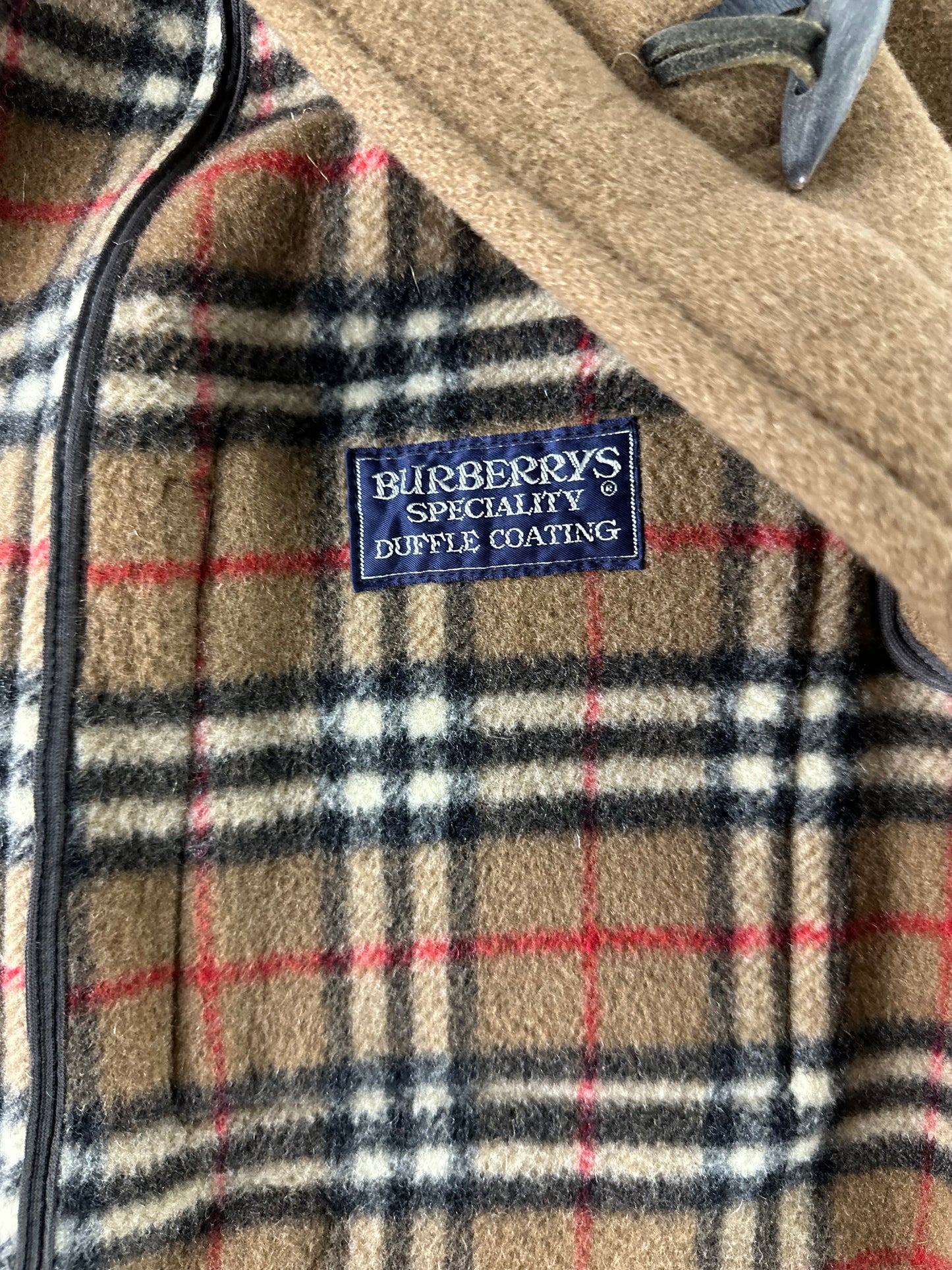 Vintage Burberry Duffle Coat Size 8 XS