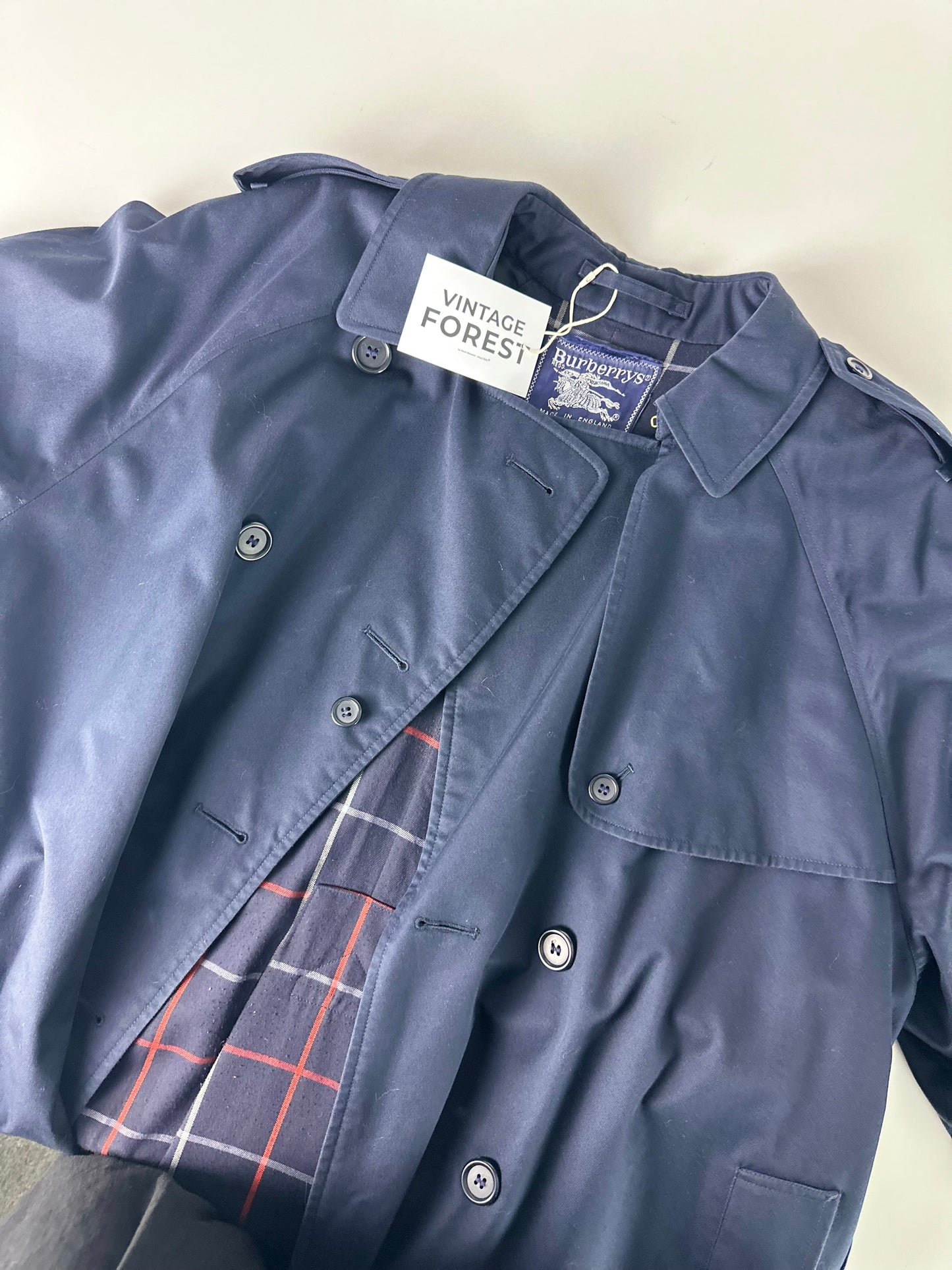 Vintage Burberry Trench Coat Size 16 XL