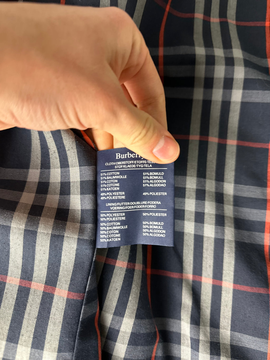 Burberrys Carcoat (50/L)