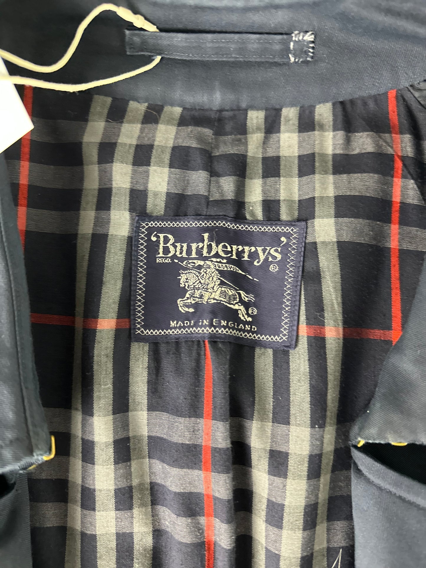 Vintage Burberry Trench Coat Size 58 XXL