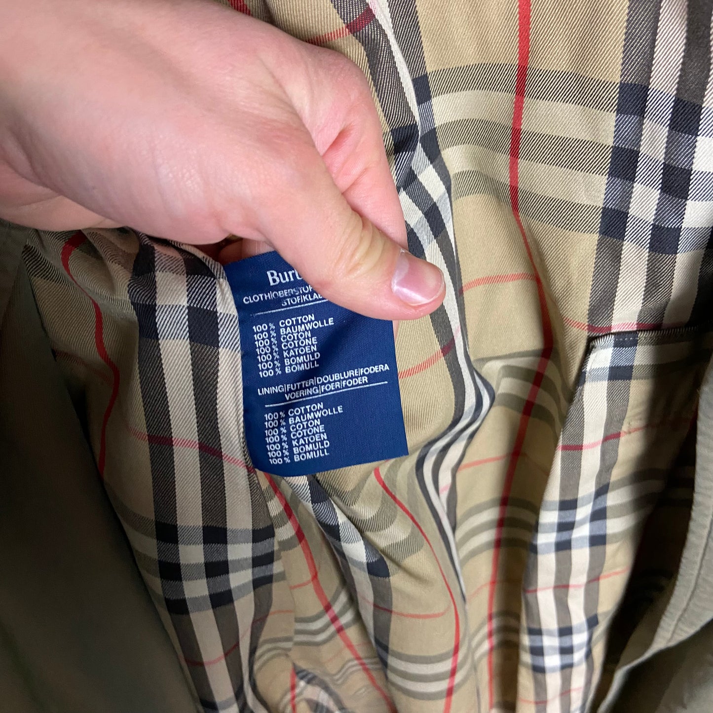 Burberry Trenchcoat Size 10/S
