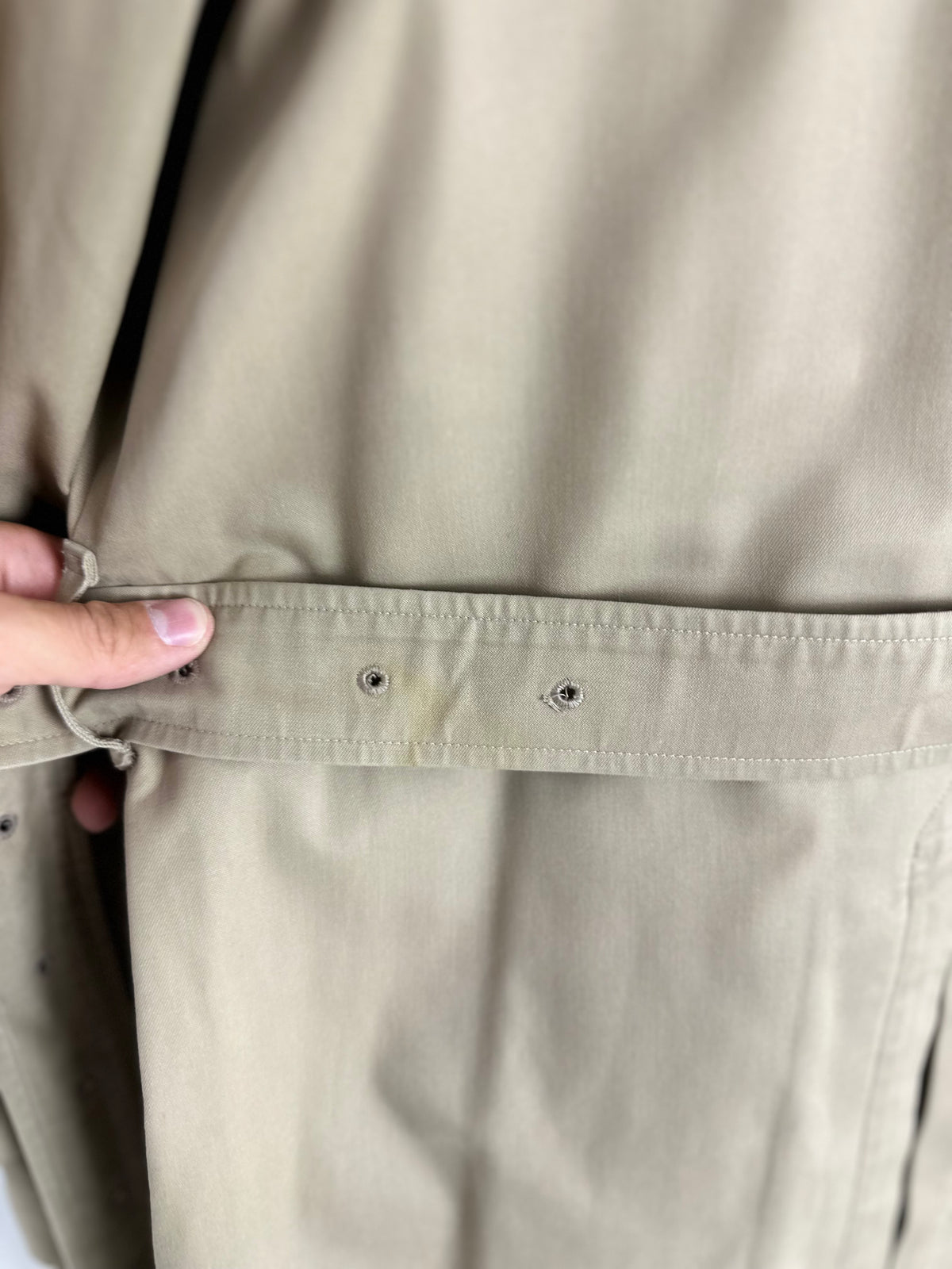 Vintage Burberry Trench Coat Beige Size 10 S