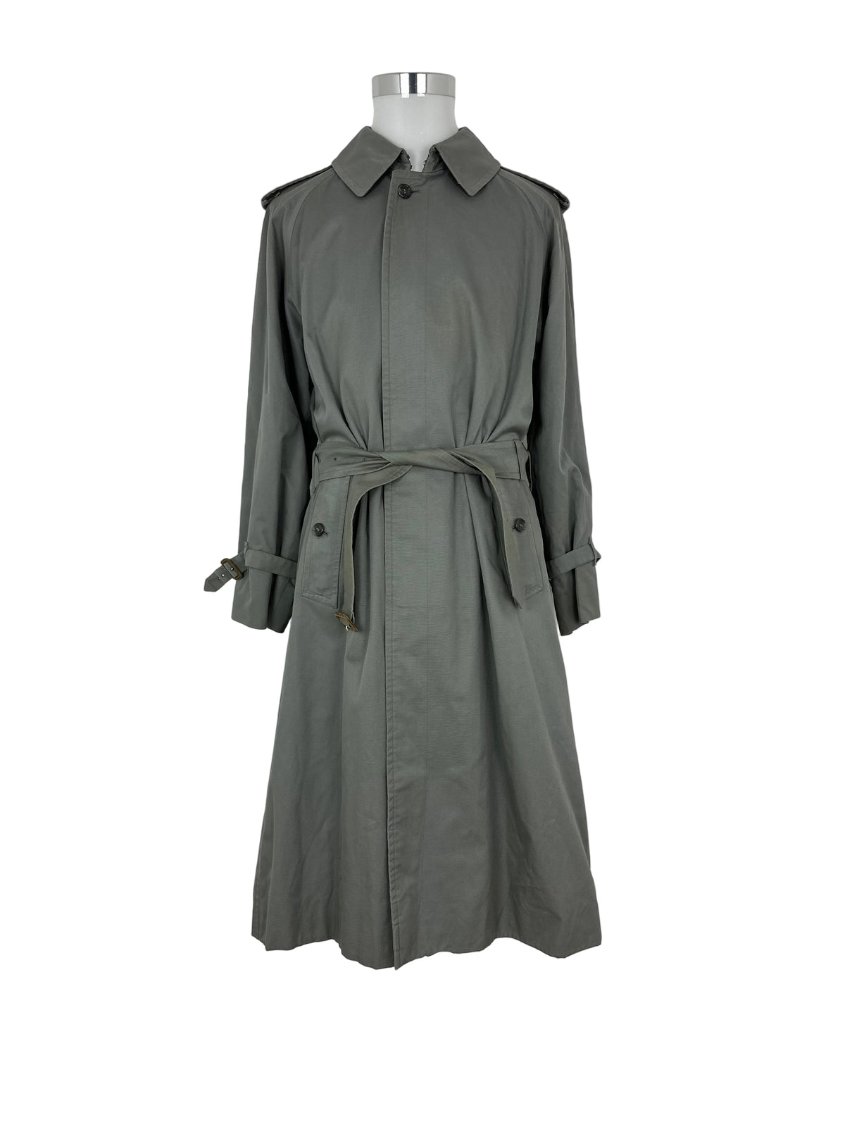Vintage Burberry Trench Coat Grey Size 52 L