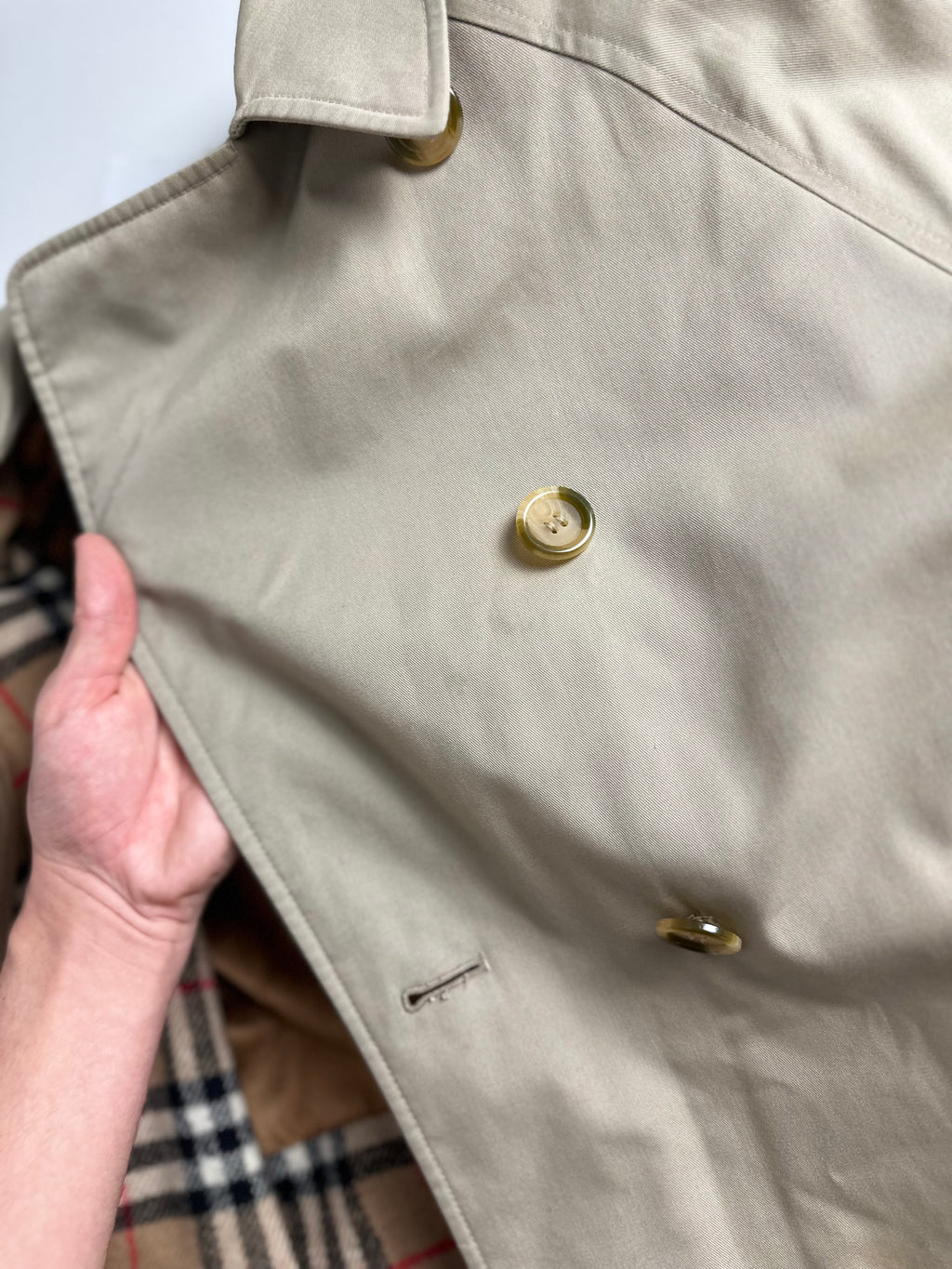 Burberrys Trenchcoat (16/XL) including Inlet