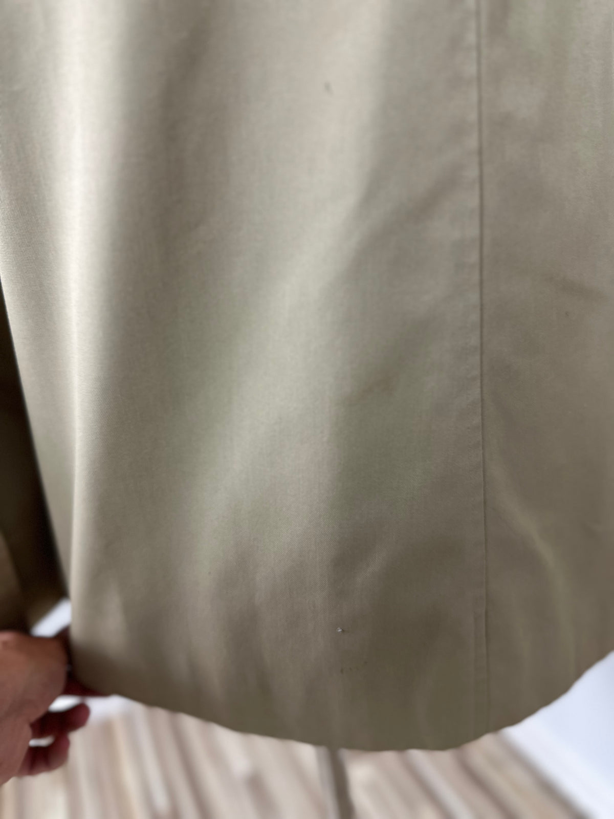 Vintage Burberry Car Coat Beige Size 10 S