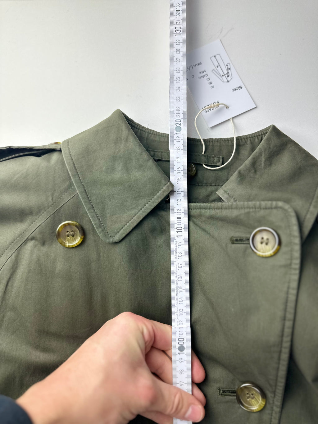 Burberrys Trenchcoat (12/M) including Inlet