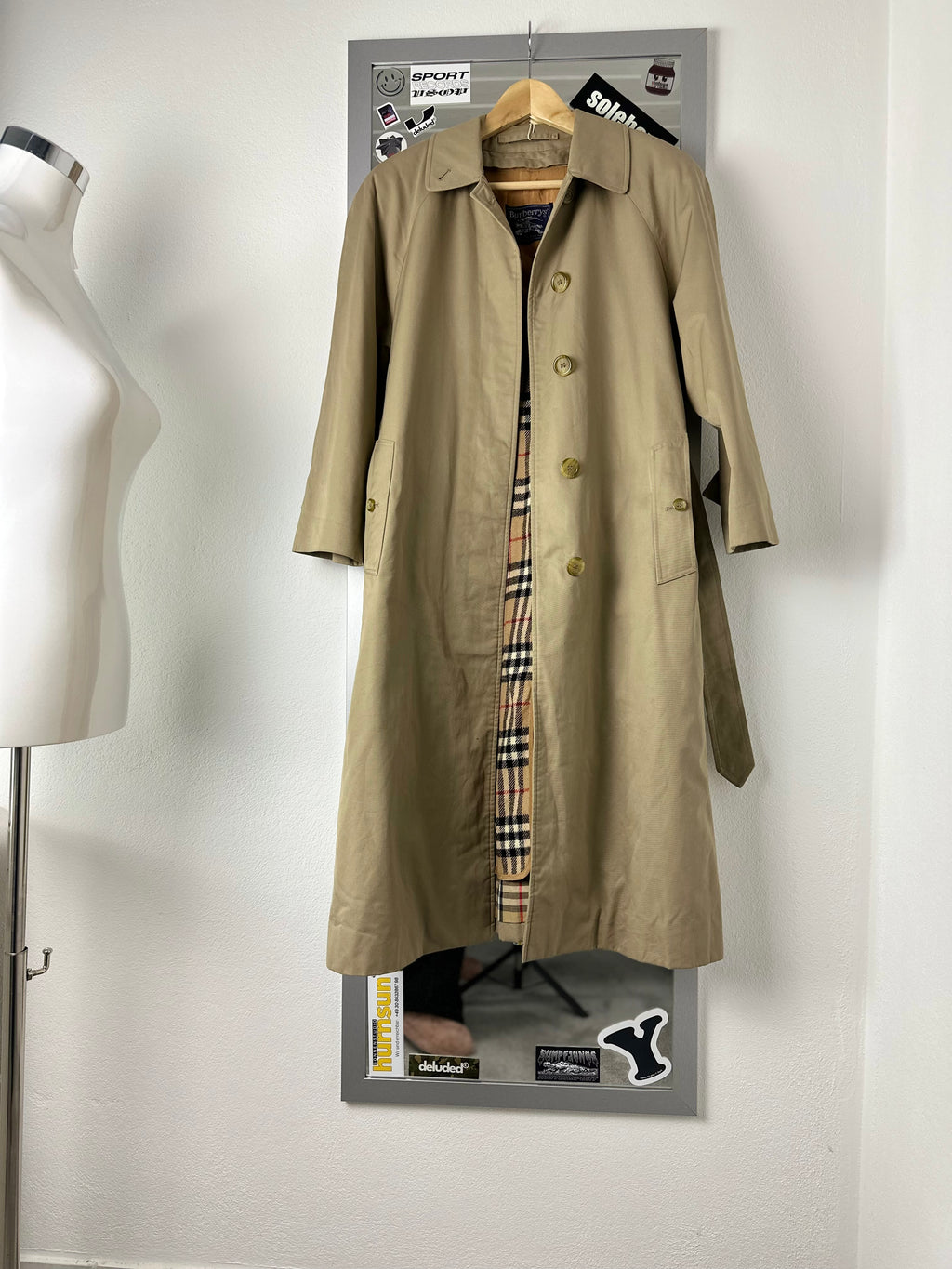Burberrys Trenchcoat (8/XS) including Inlet