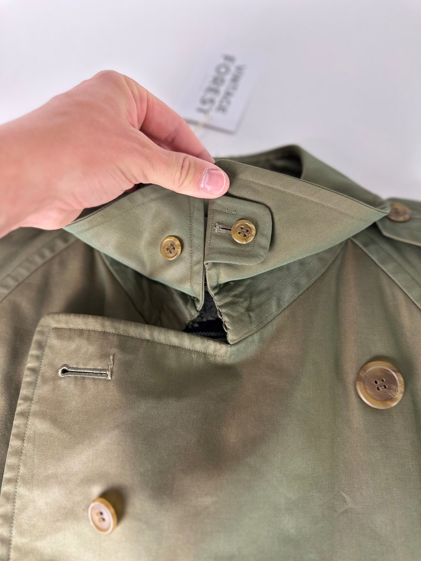 Vintage Burberry Trench Coat Size 46 S