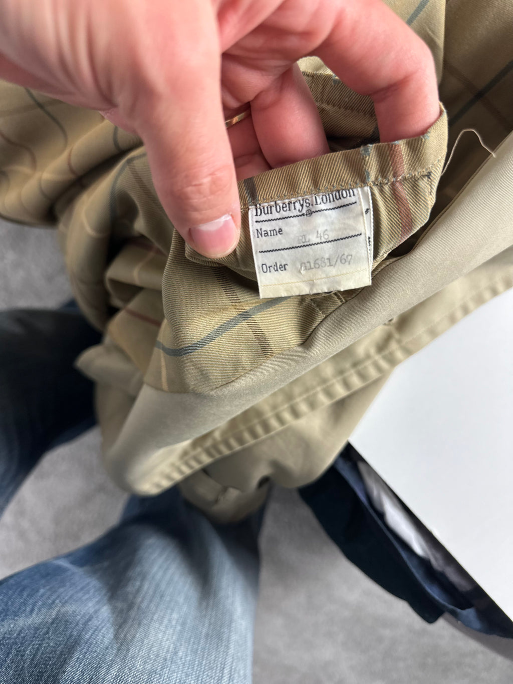 Burberrys Trenchcoat (48/M)