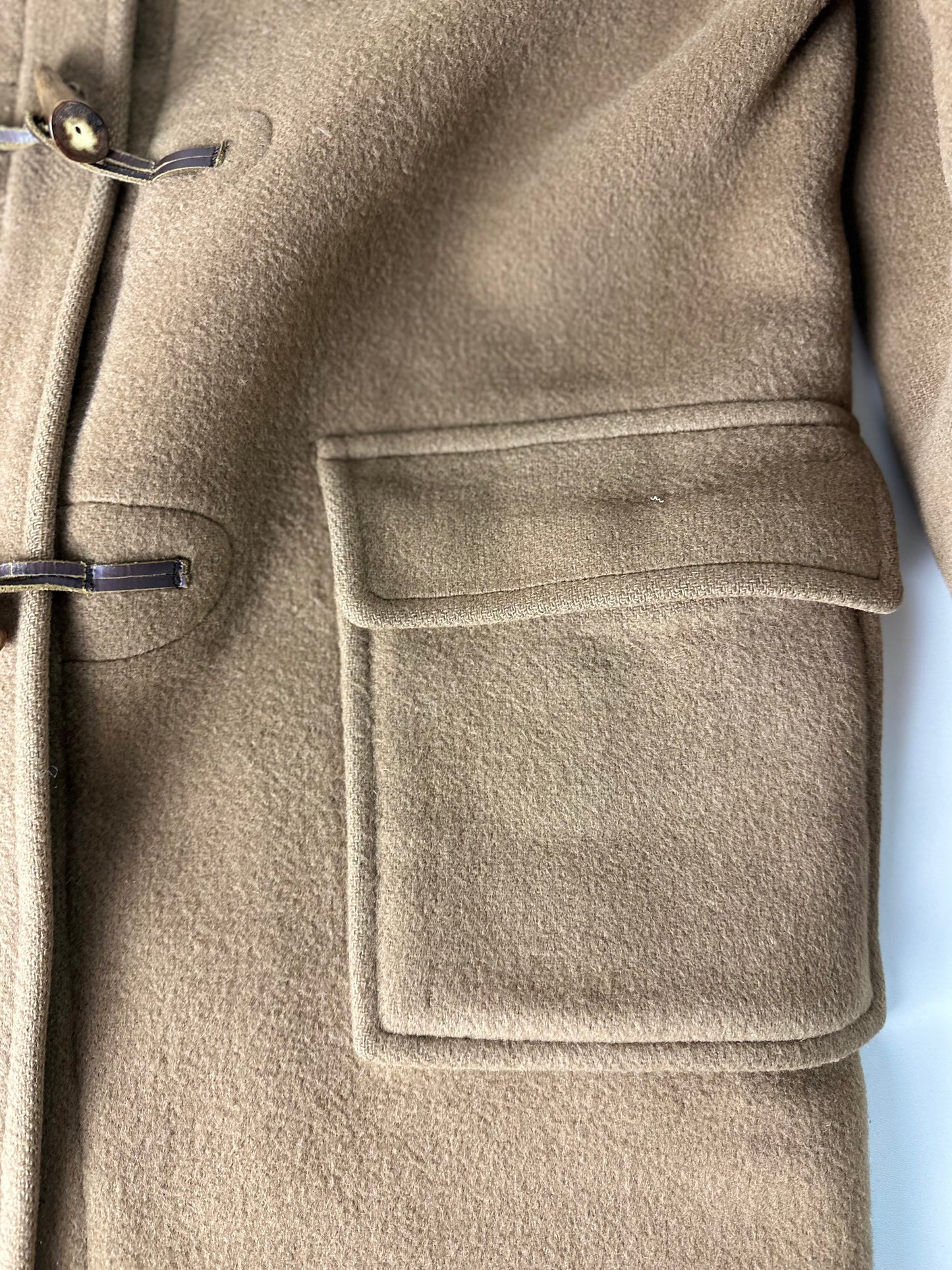 Vintage Burberry Wool Coat Beige 52 L