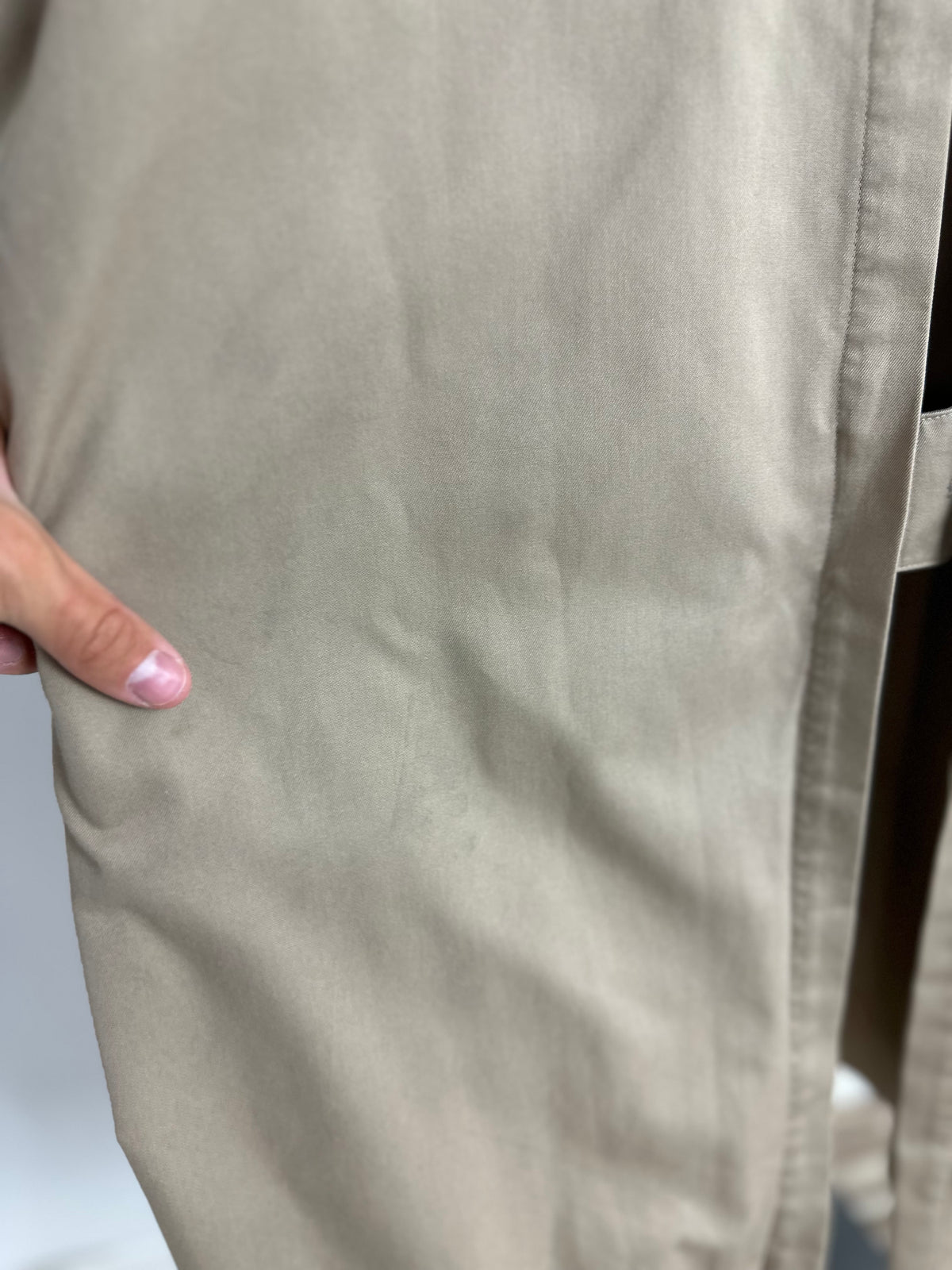 Vintage Burberry Trench Coat Beige Size 56 XL