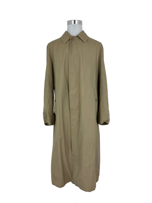 Vintage Burberry Car Coat Beige Size 50 L