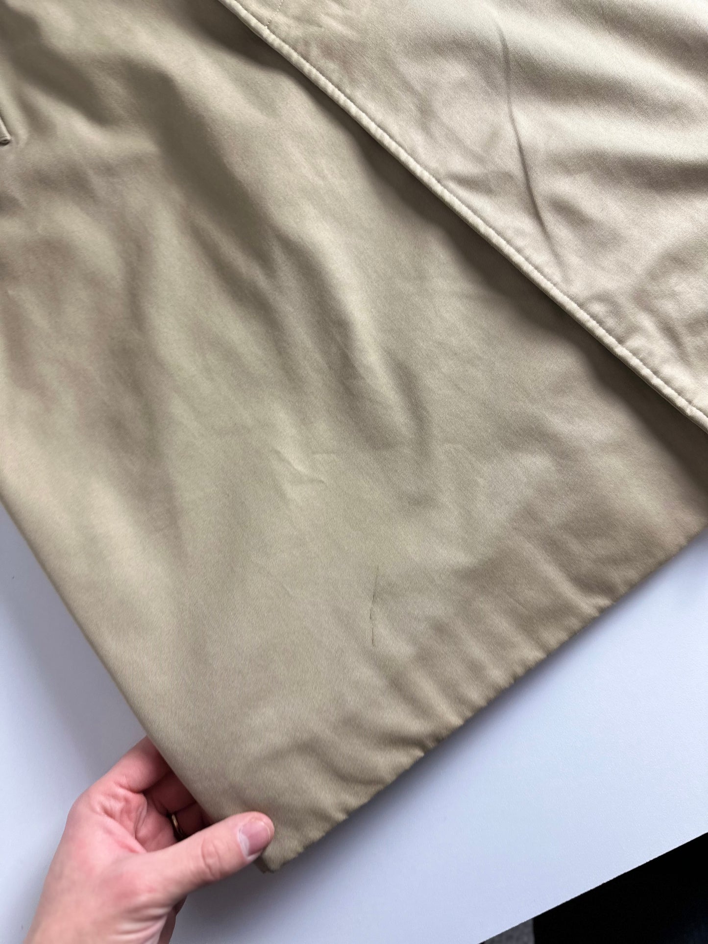 Vintage Burberry Car Coat Beige Size 46 S