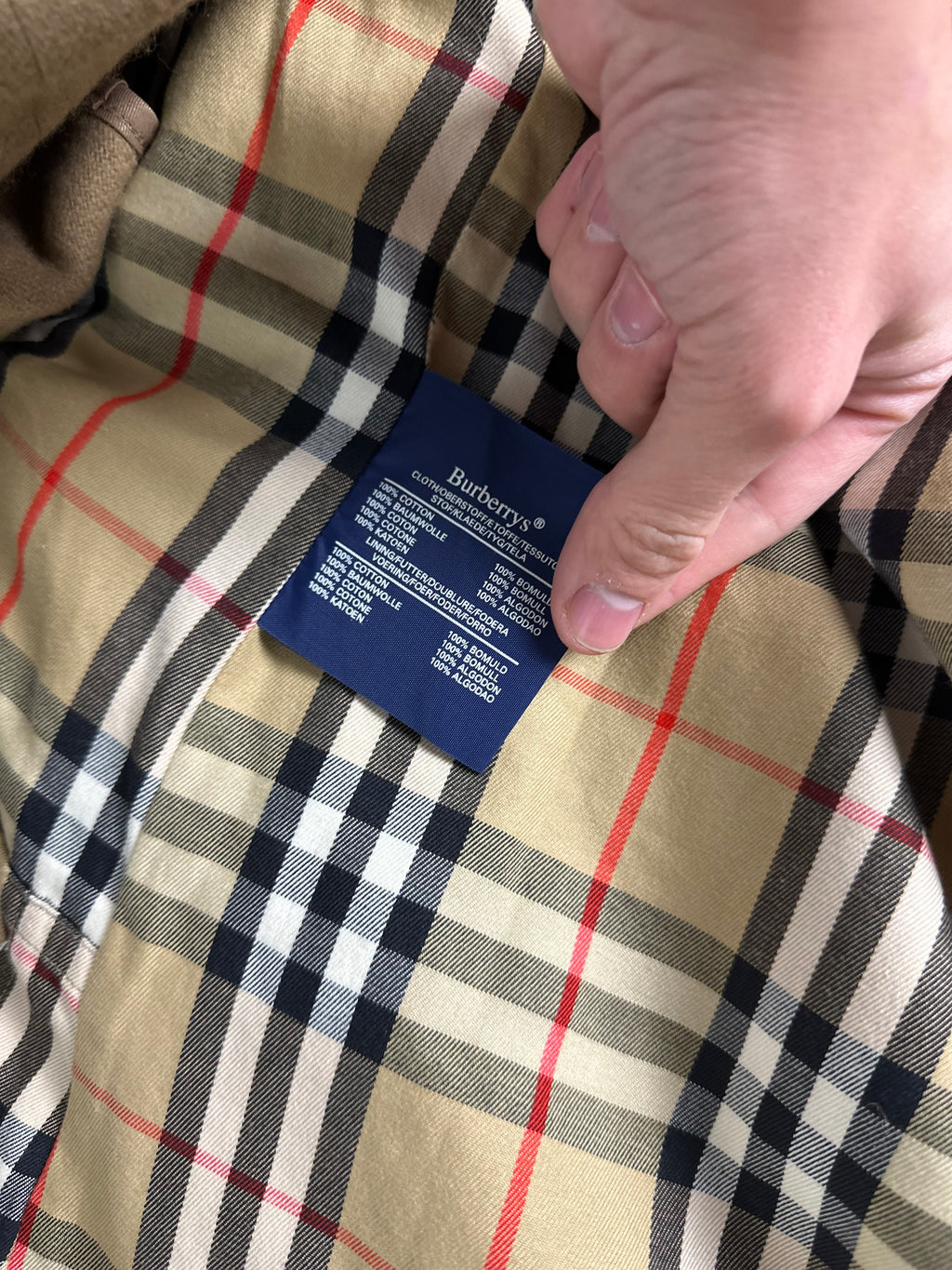 Burberrys Carcoat (46/S) including Inlet