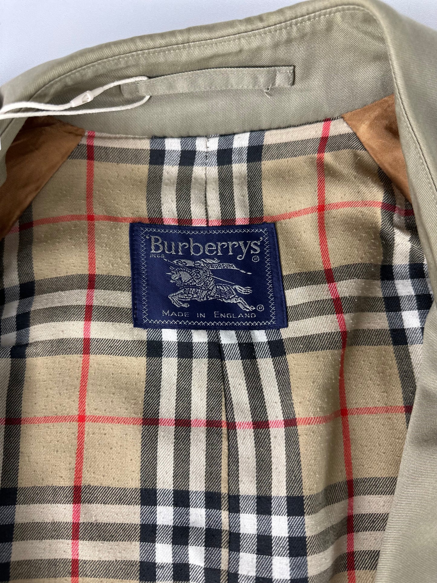 Vintage Burberry Trench Coat Size 46 S