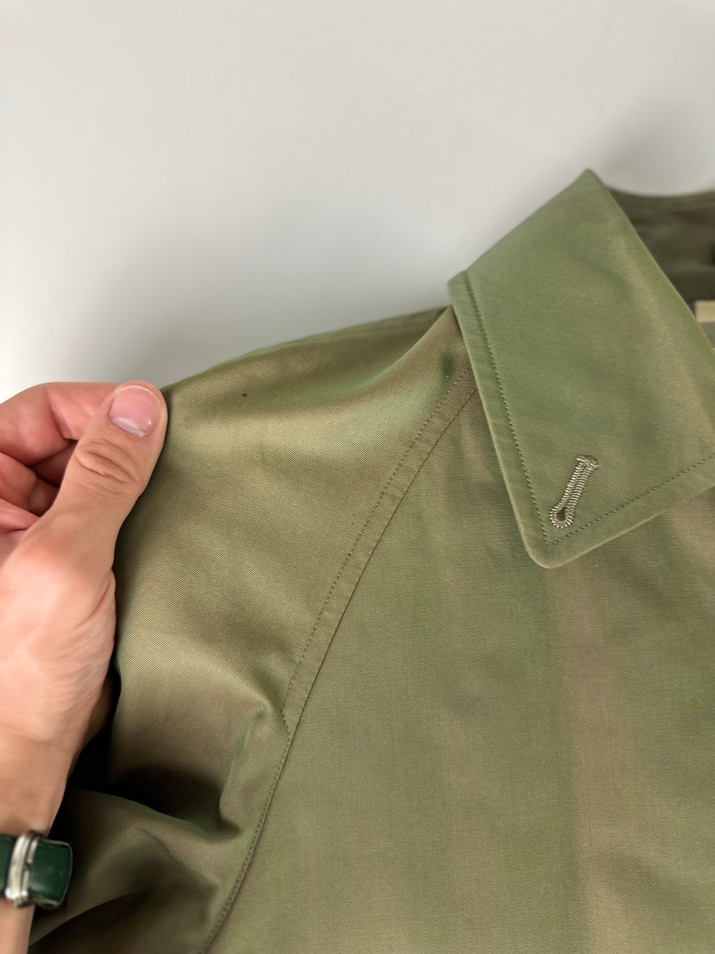 Vintage Burberry Trench Coat Size 10 S