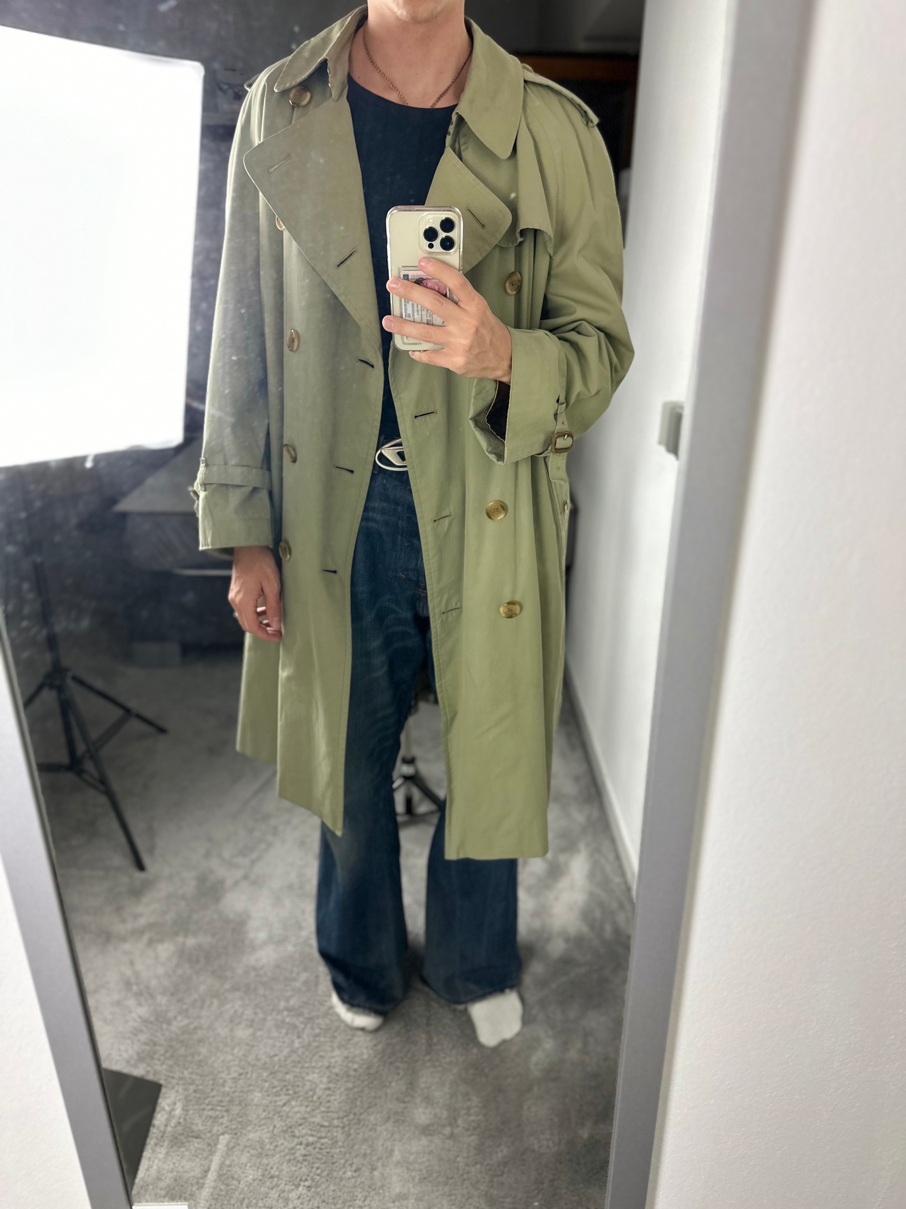 Burberrys Trenchcoat (54/XL) including Inlet