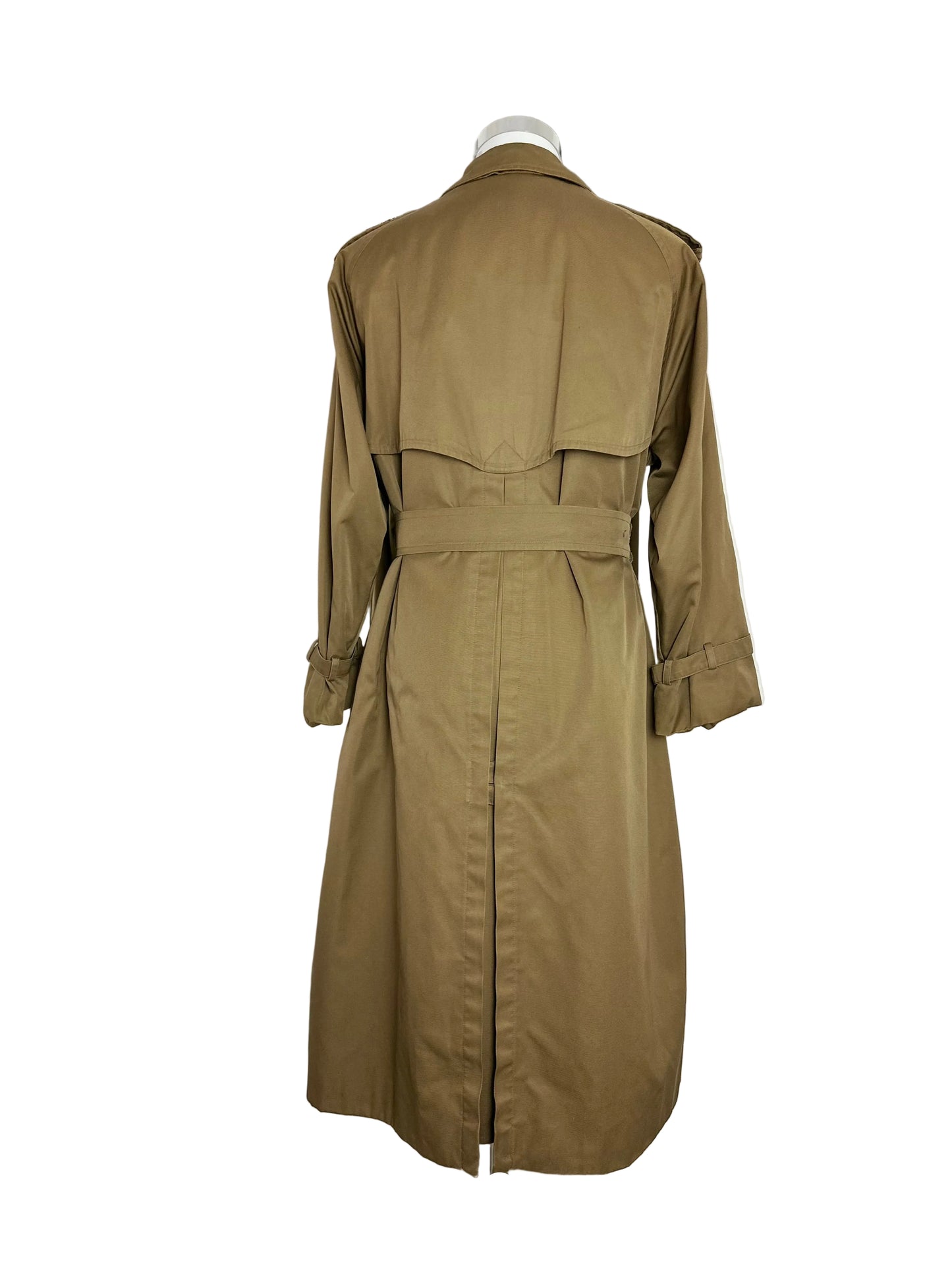Vintage Burberry Trench Coat Size 48 M With Lining