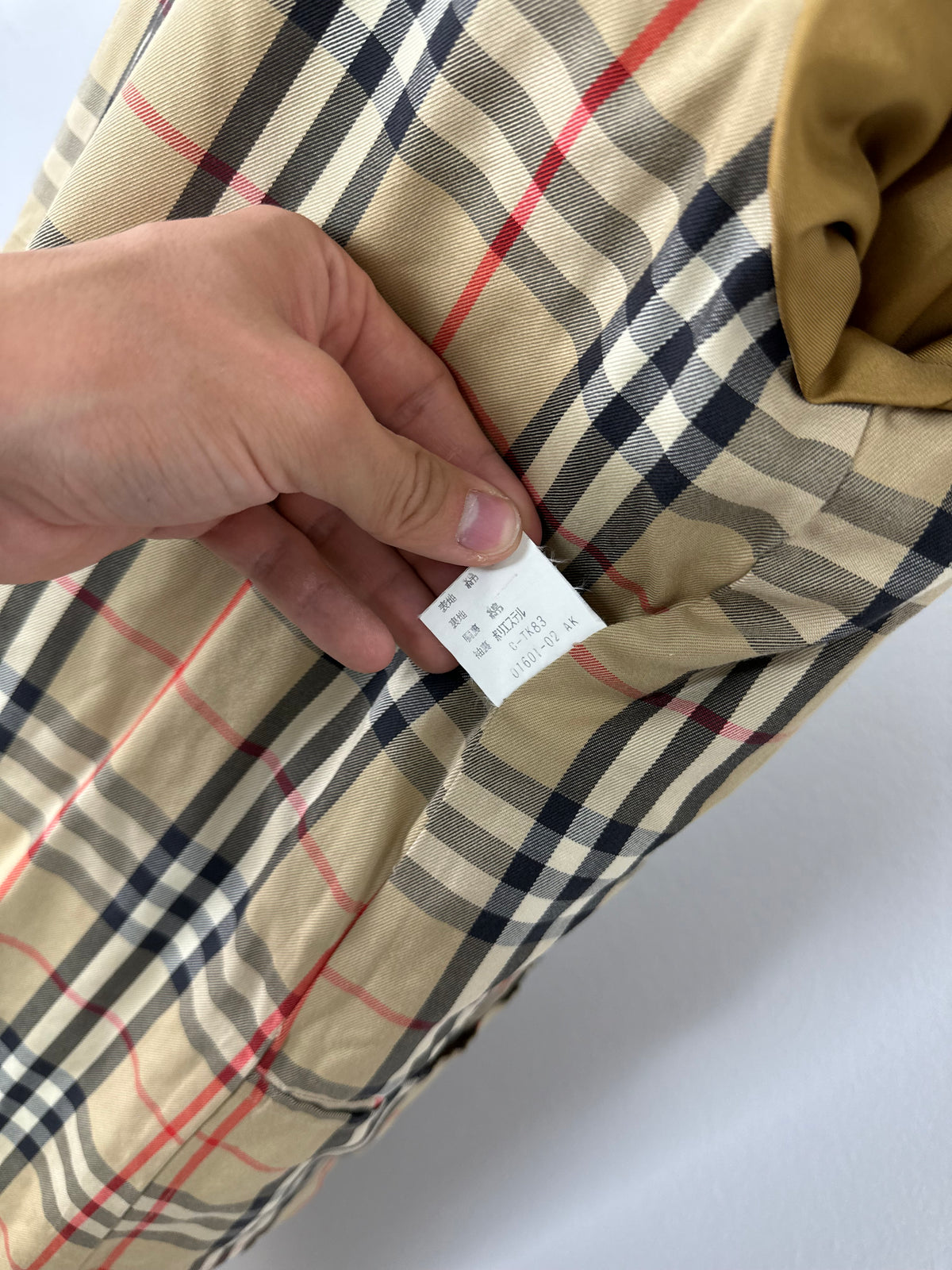 Vintage Burberry Trench Coat Oliv Size 10 S