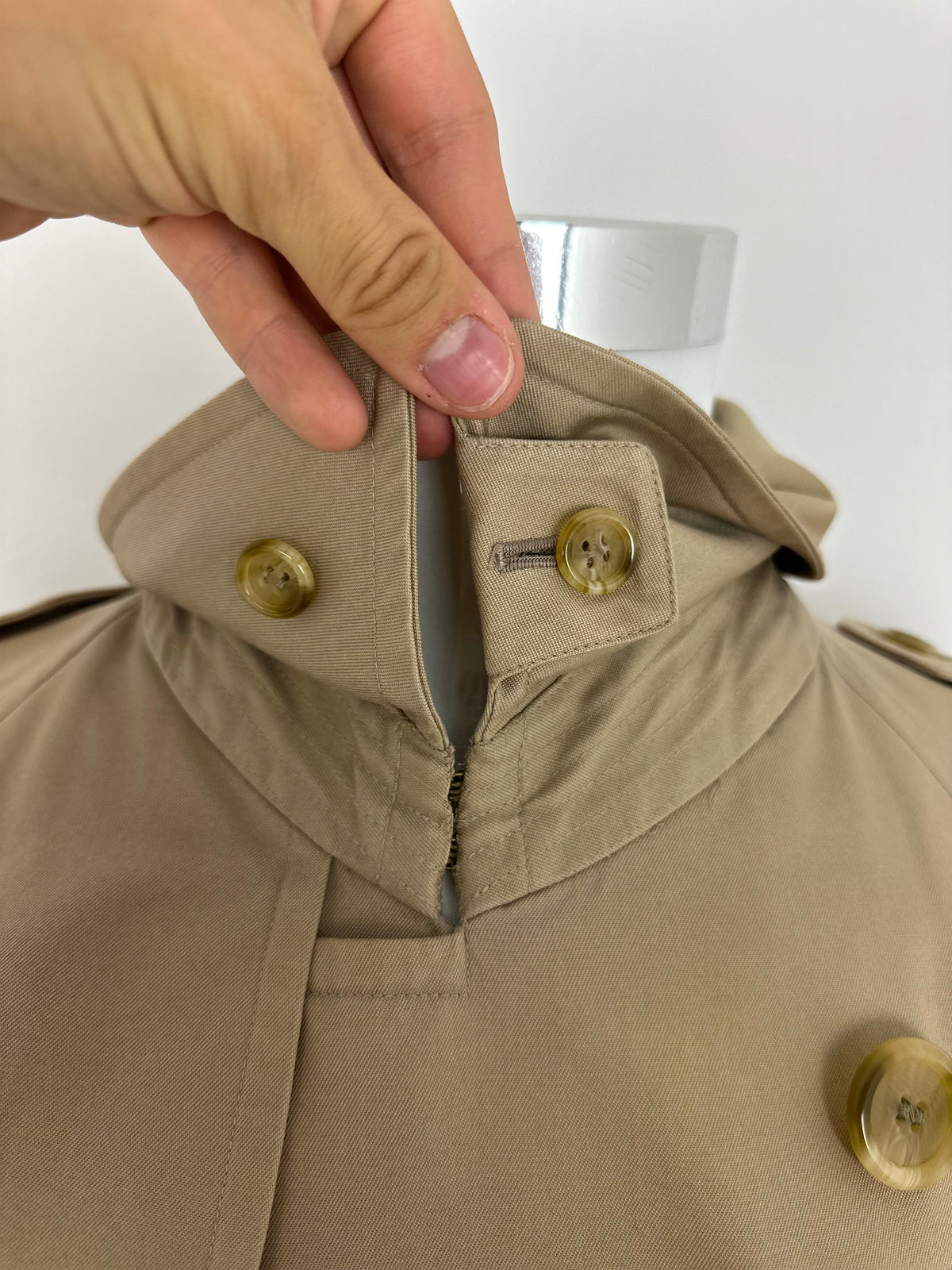 Vintage Burberry Trench Coat Beige Size 50 L