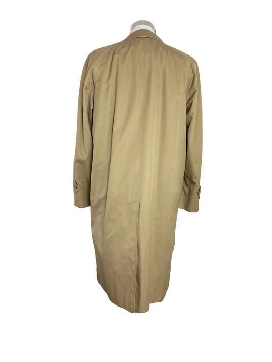 Vintage Burberry Car Coat Size 48 M With Lining
