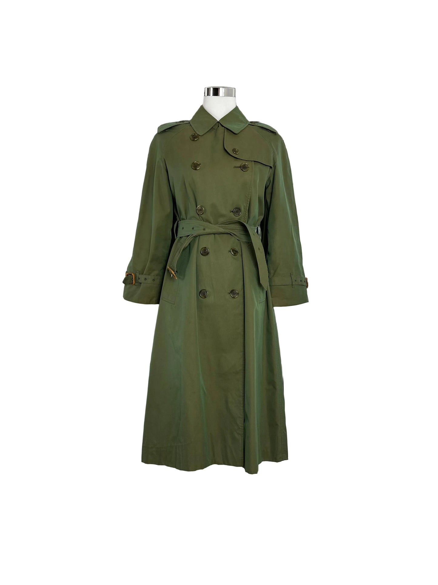Vintage Burberry Trench Coat Size 8 XS
