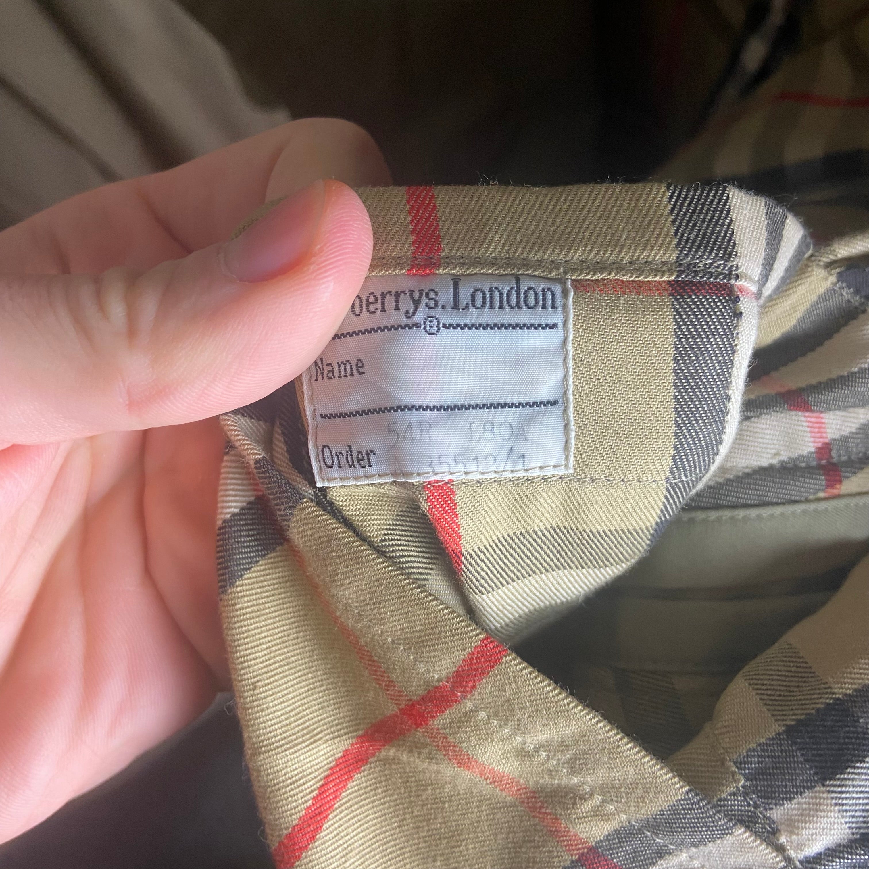 Burberry Trenchcoat Size 54/XL