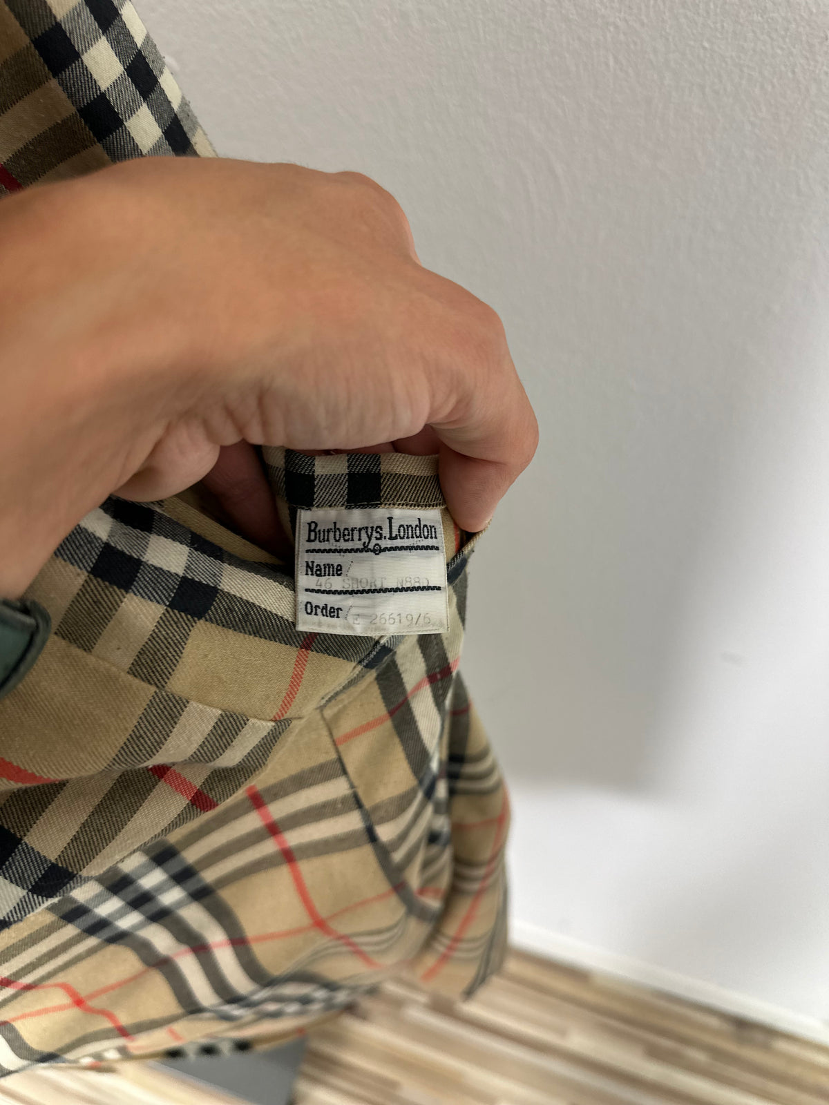 Vintage Burberry Car Coat Beige Size 50 L