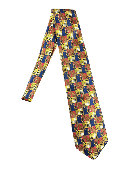 Vintage Burberry Silk Tie