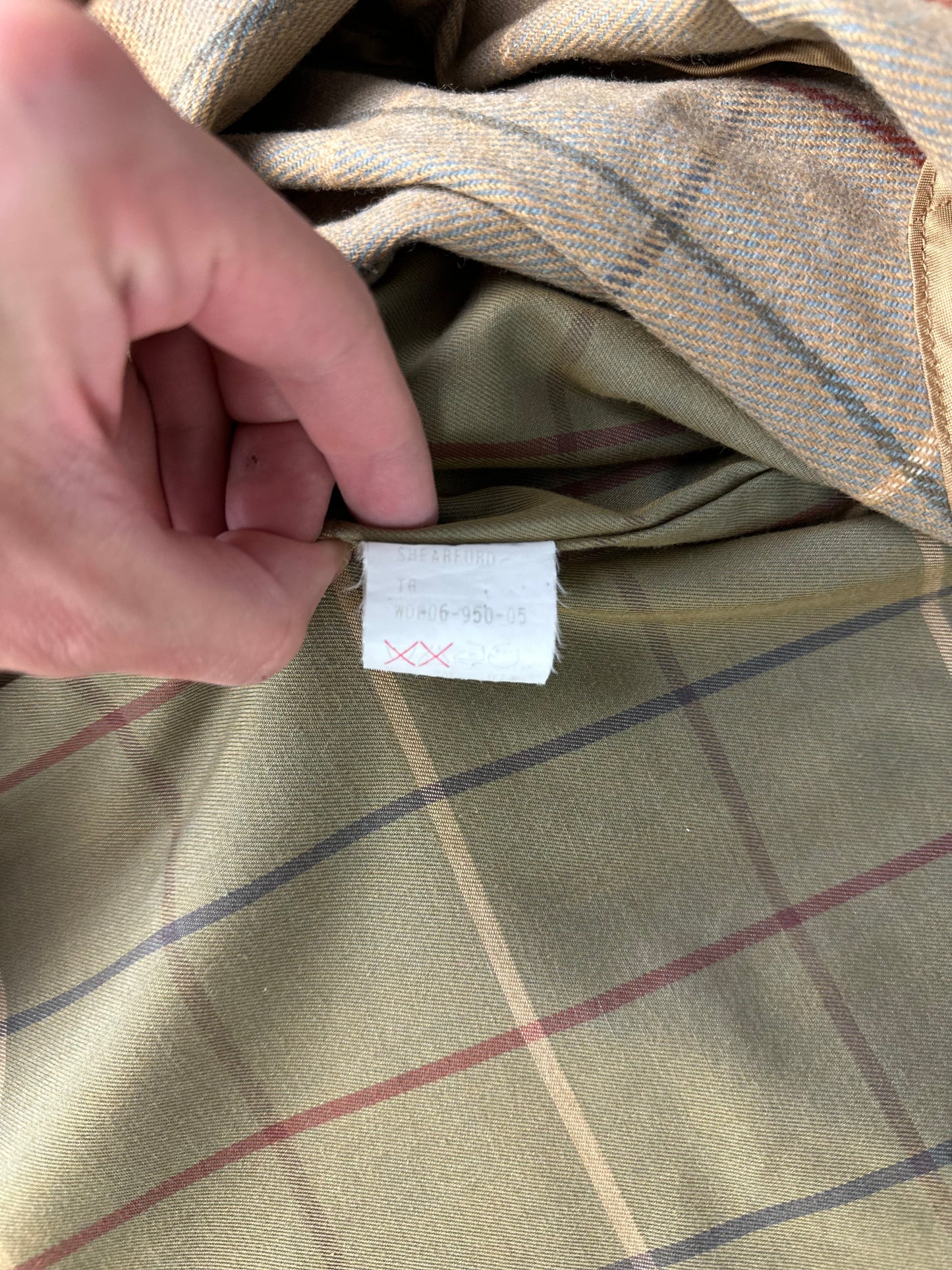 Vintage Burberry Car Coat Size 48 M With Lining
