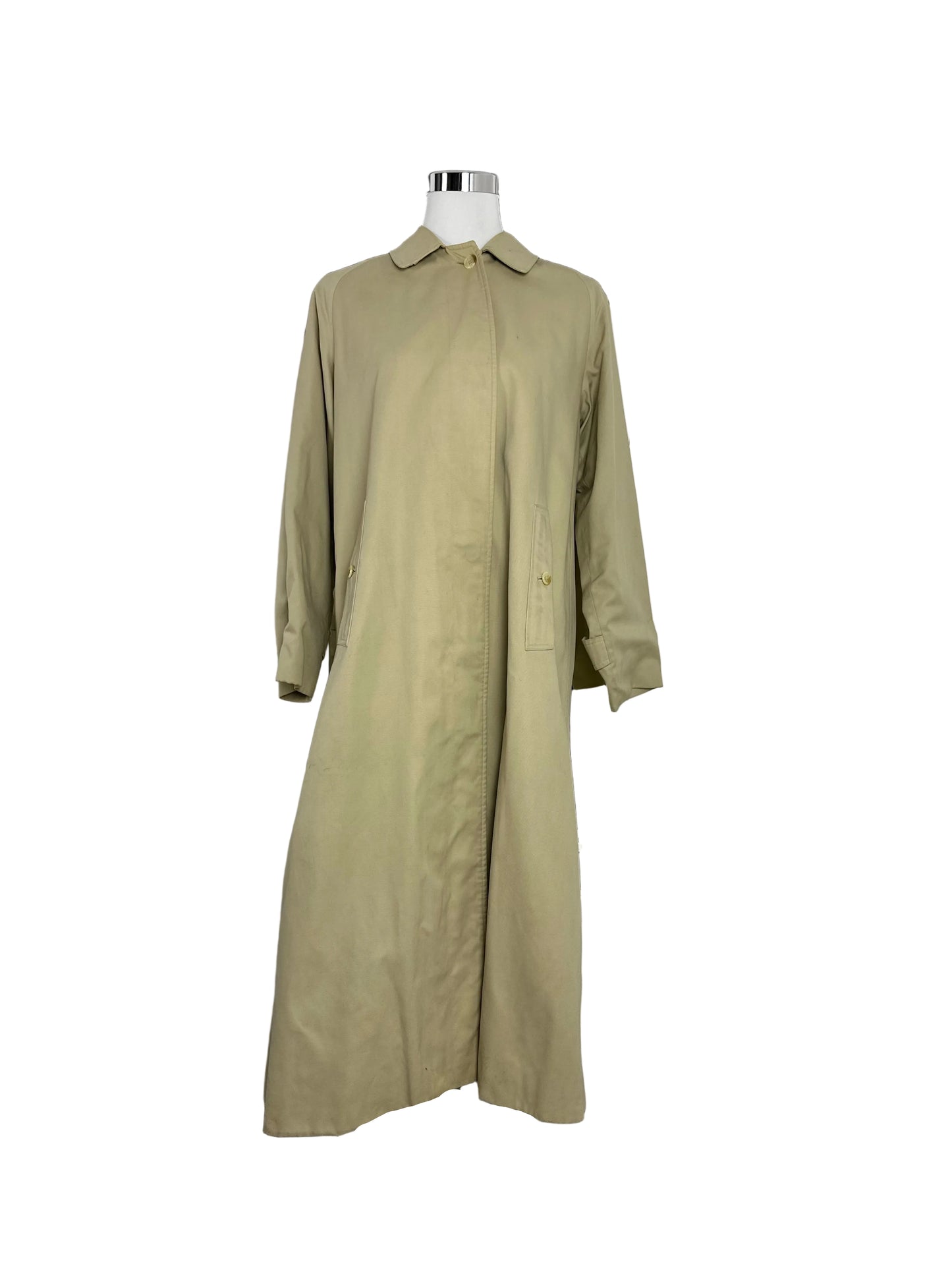 Vintage Burberry Car Coat Size 12 M