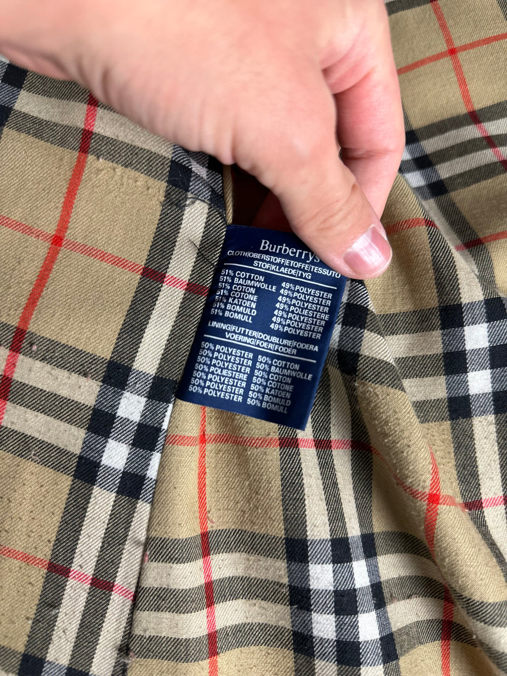 Burberrys Trenchcoat (12/M)