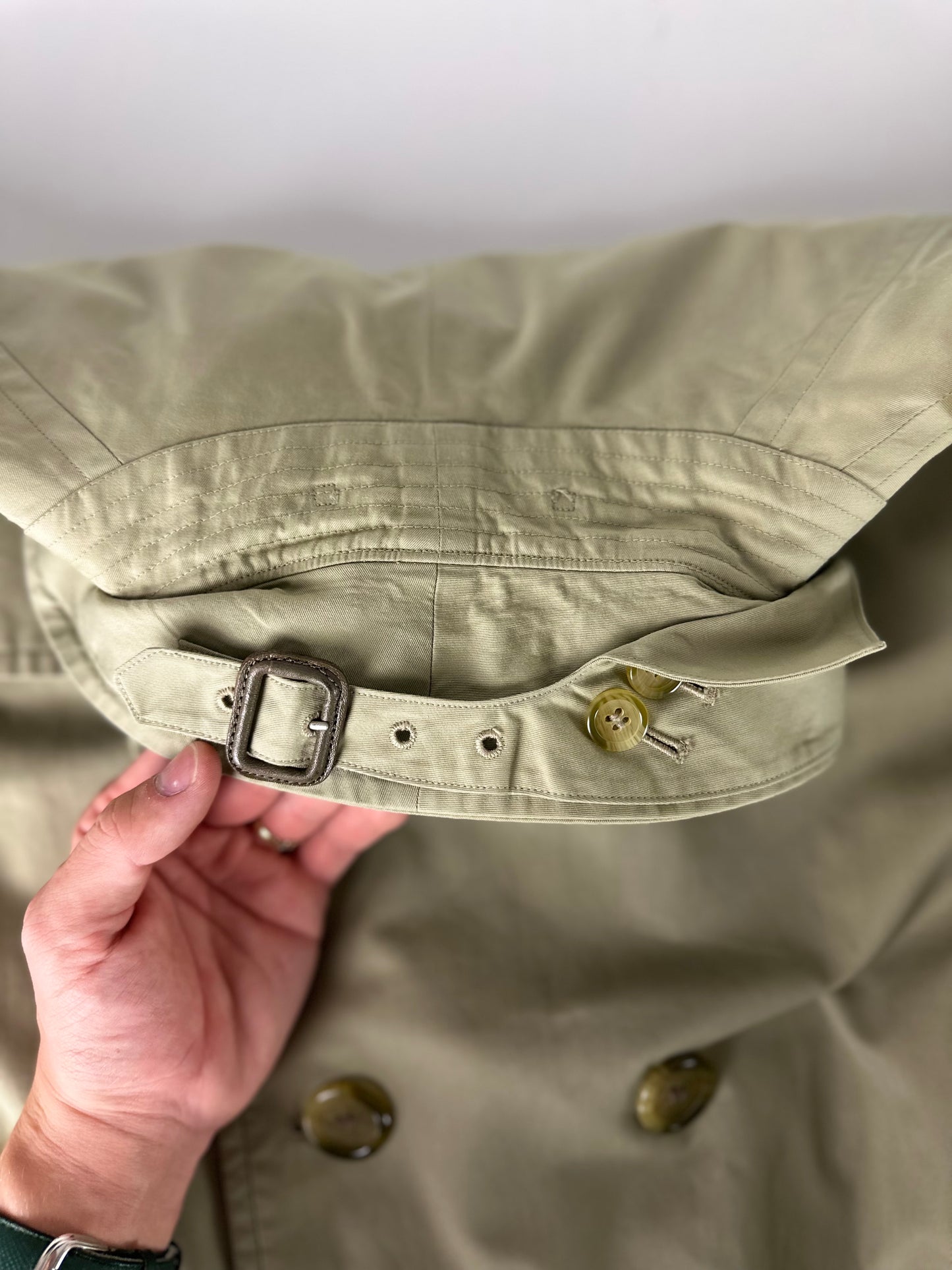 Vintage Burberry Trench Coat Size 48 M