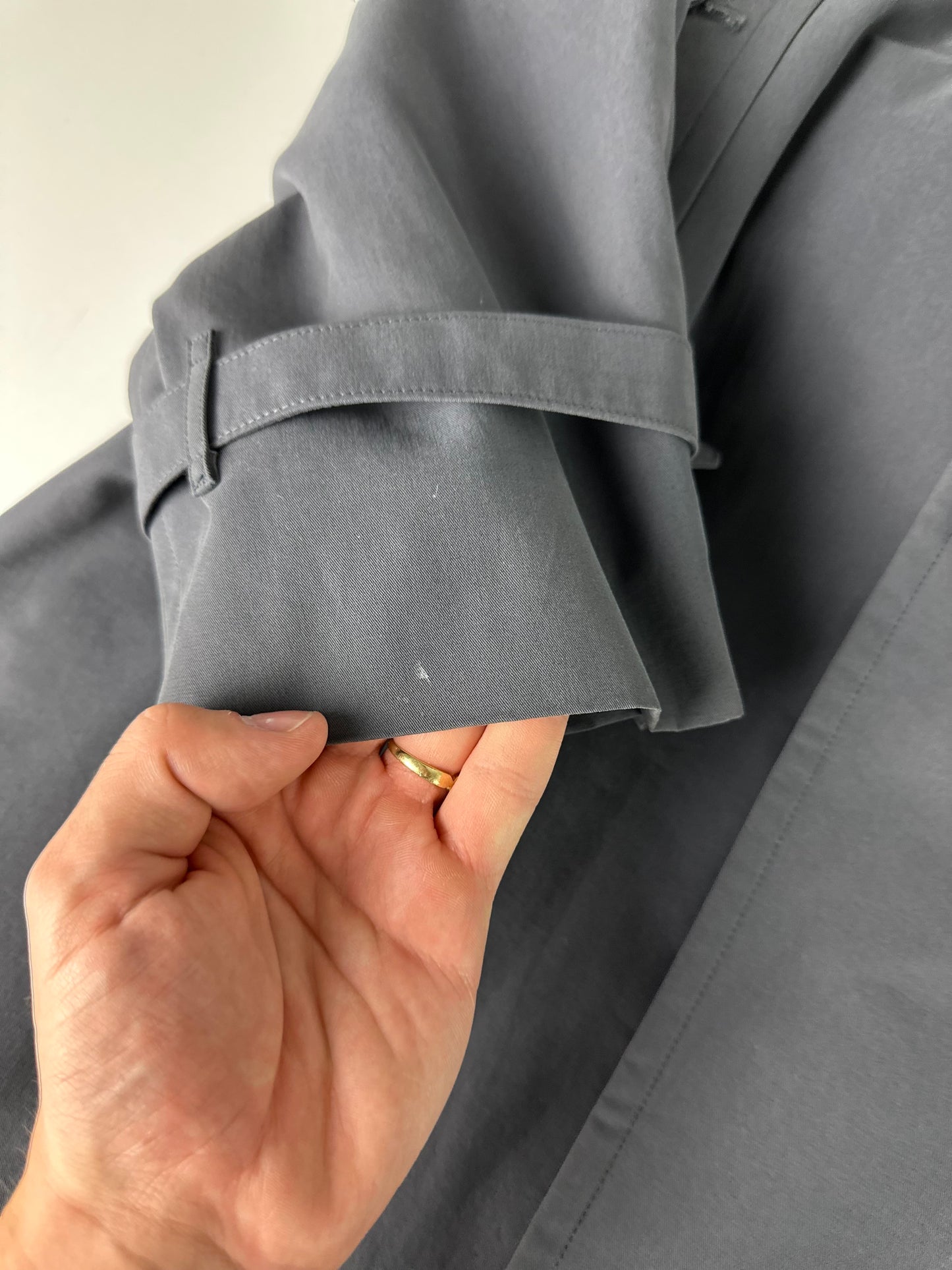 Vintage Burberry Trench Coat Size 48 M With Lining