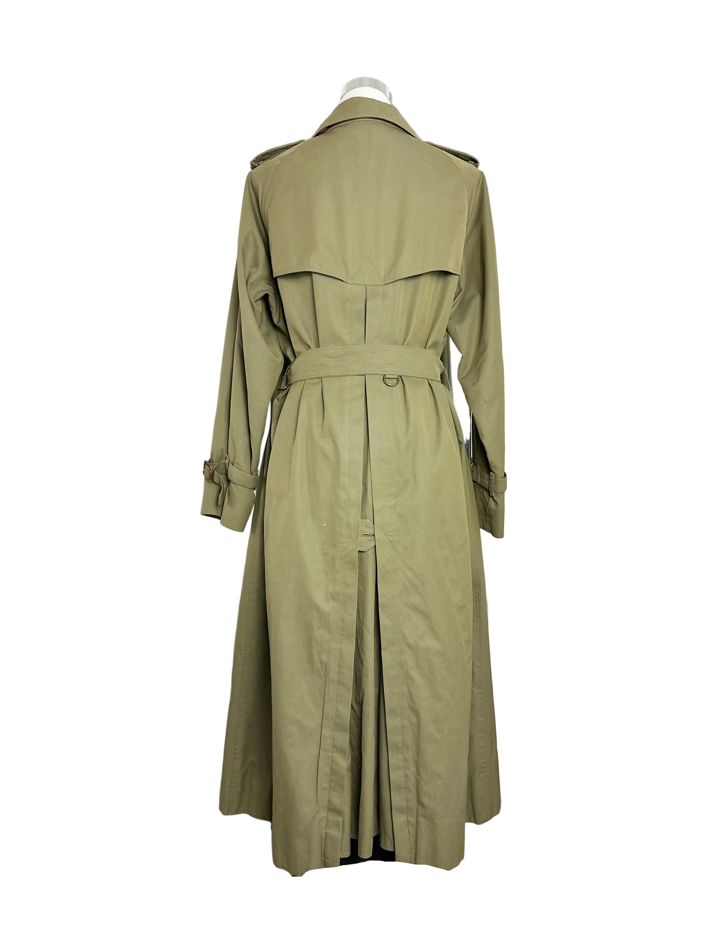 Vintage Burberry Trench Coat Size 14 L