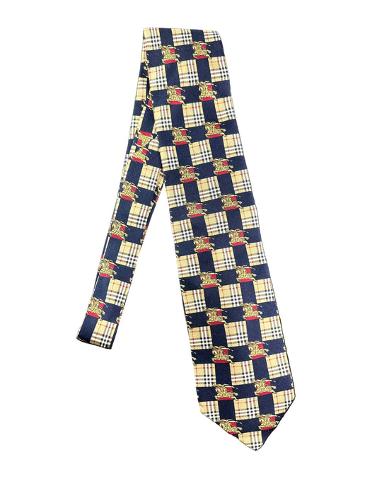 Vintage Burberry Silk Tie