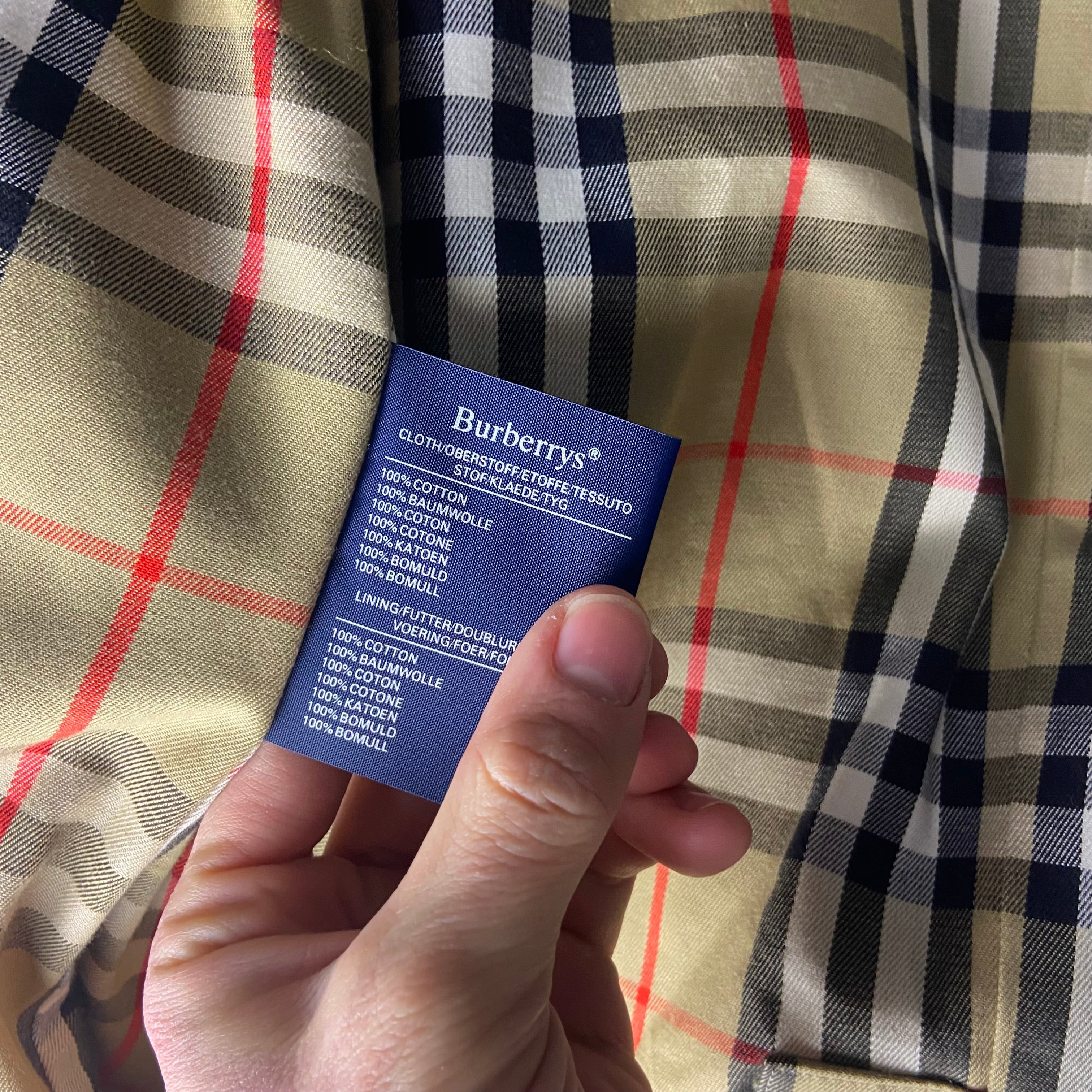 Burberry Trenchcoat Size 14/L