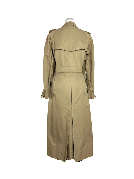 Vintage Burberry Trench Coat Size 10 S