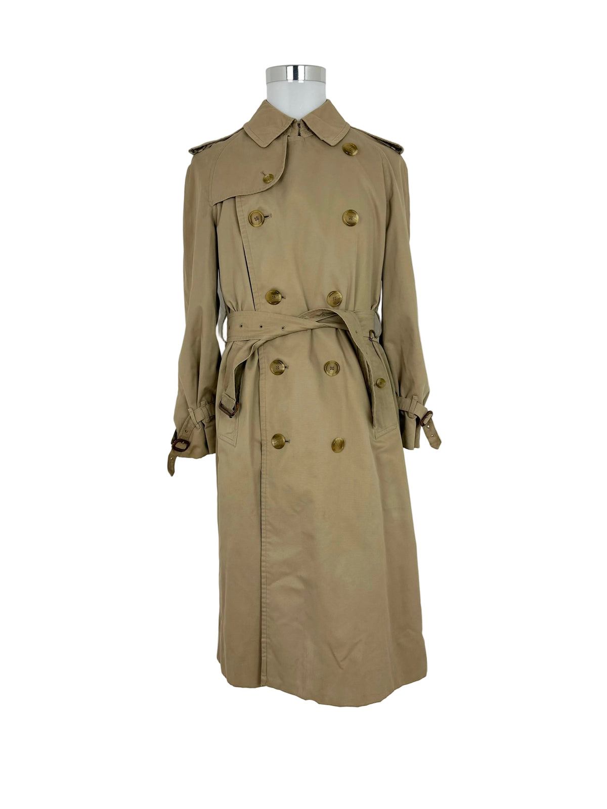 Vintage Burberry Trench Coat Beige Size 48 M