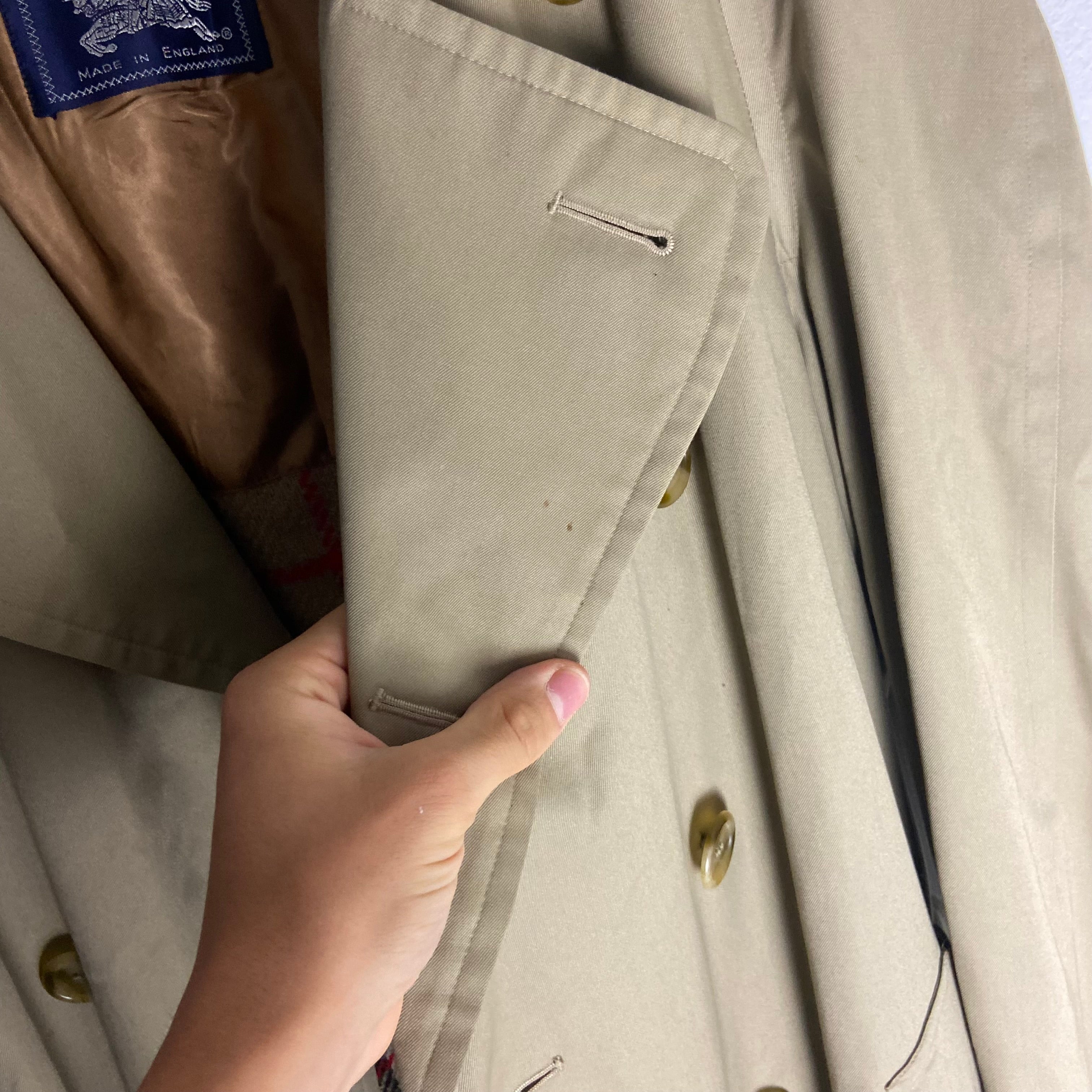 Burberrys Trenchcoat (50/L) including Inlet