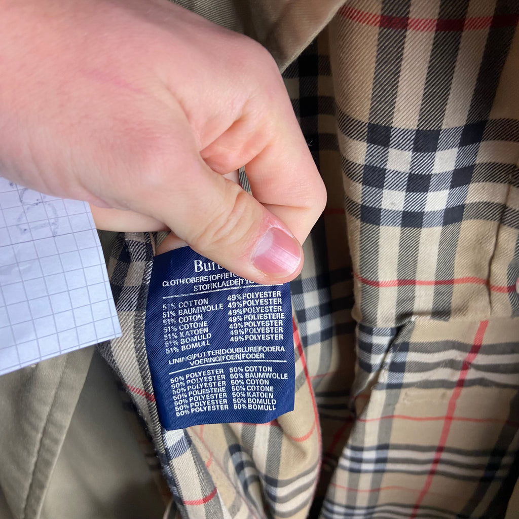 Burberry Trenchcoat Size XL